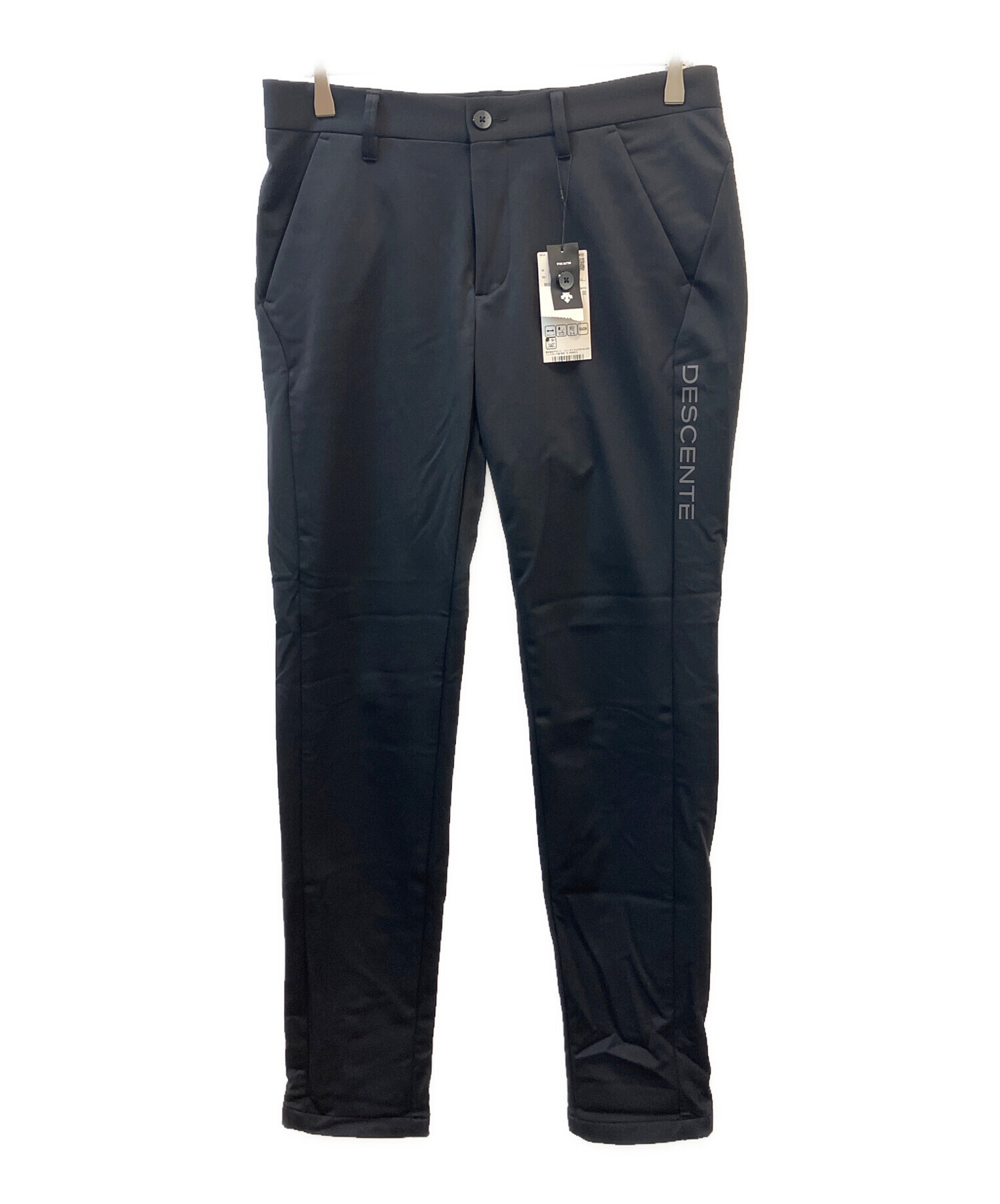 中古・古着通販】DESCENTE (デサント) ゴルフパンツ ブラック サイズ:L