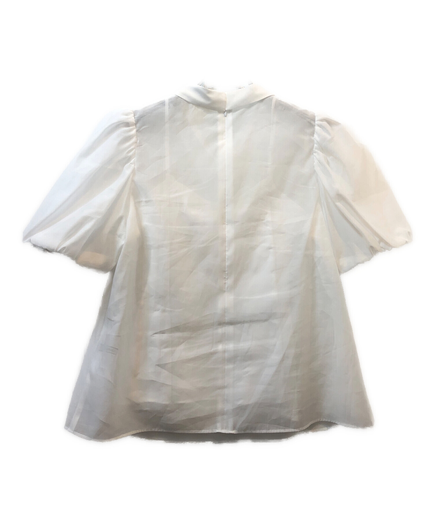 CELFORD 半袖刺繍ブラウス 中古・古着通販】CELFORD (セルフォード) 半袖ブラウス ホワイト