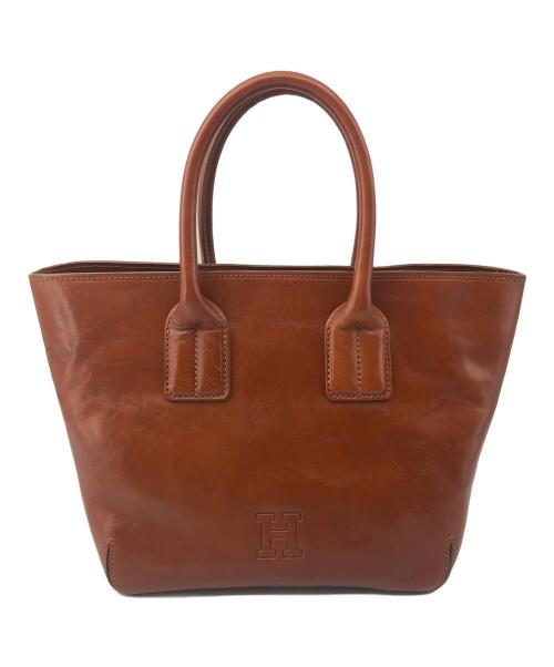 中古・古着通販】HIROFU (ヒロフ) レザートートバッグ ブラウン