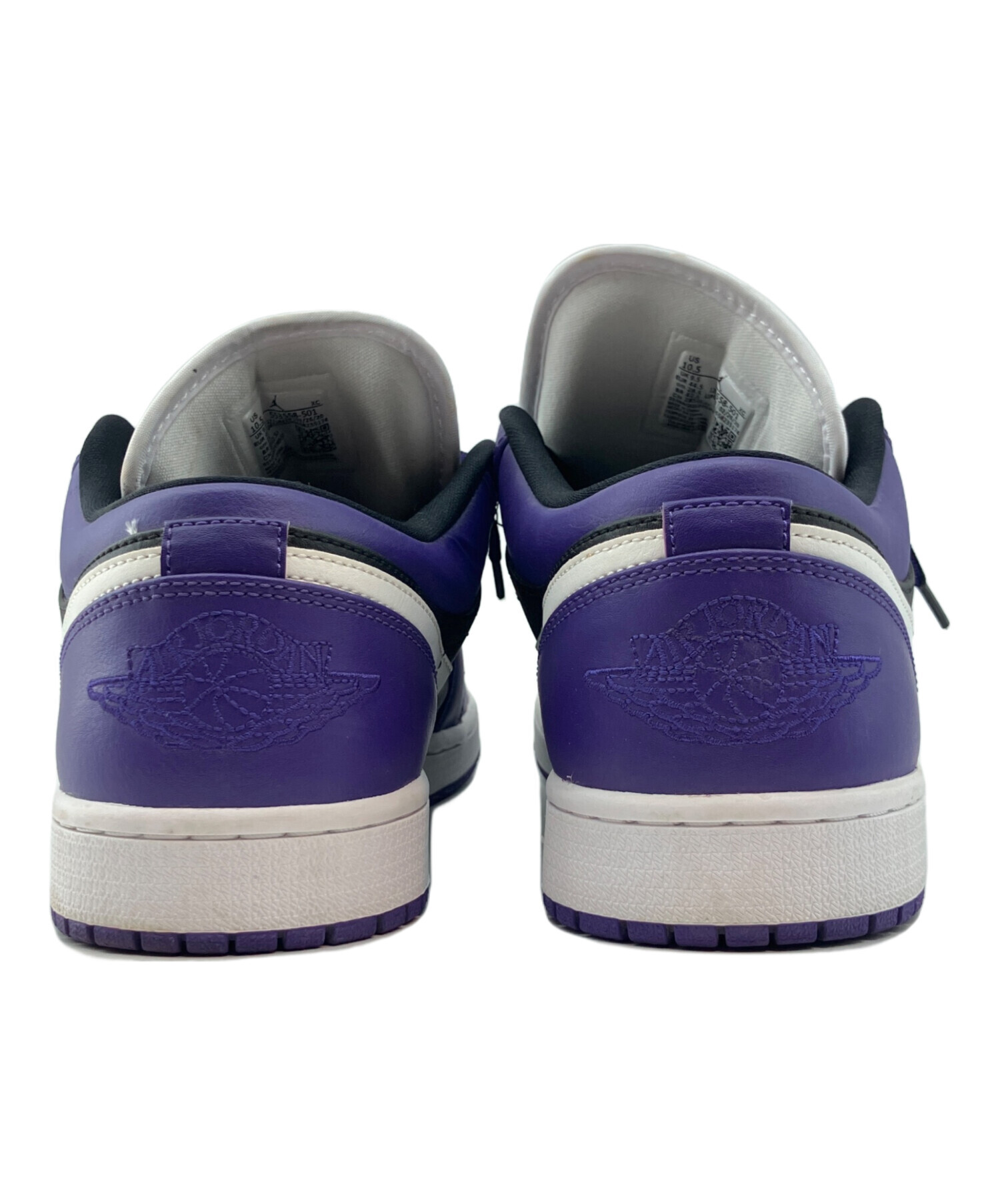 中古・古着通販】NIKE (ナイキ) Air Jordan 1 Low パープル×ブラック 