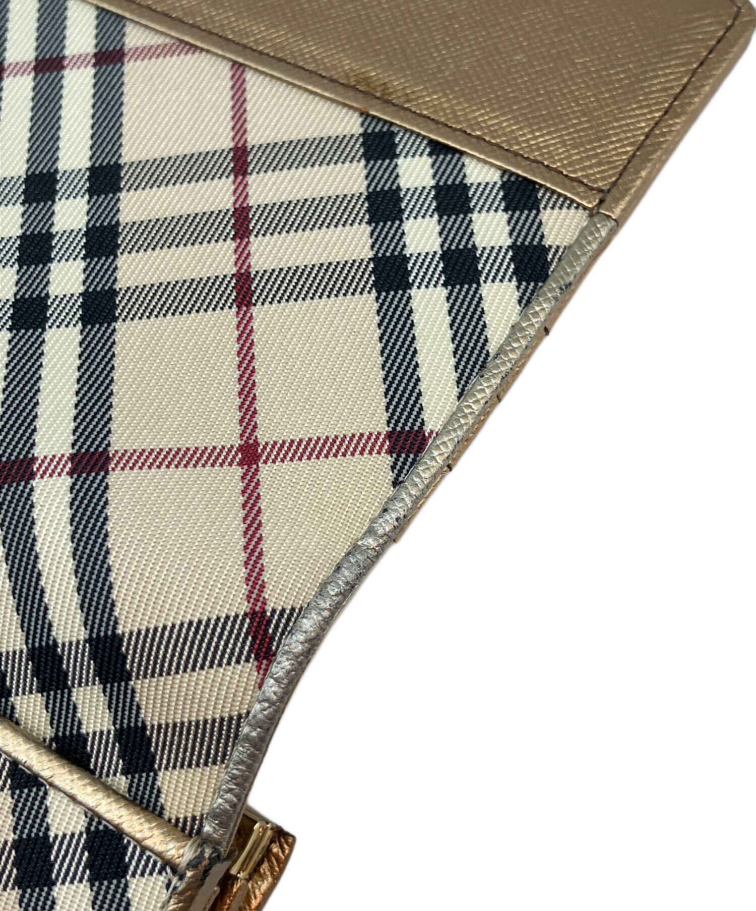 中古・古着通販】BURBERRY (バーバリー) 長財布 ノバチェック ベージュ