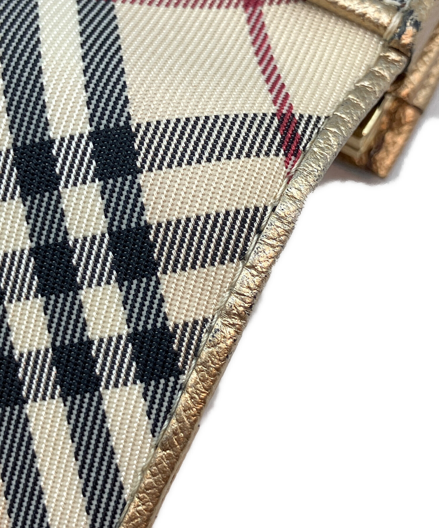 中古・古着通販】BURBERRY (バーバリー) 長財布 ノバチェック ベージュ
