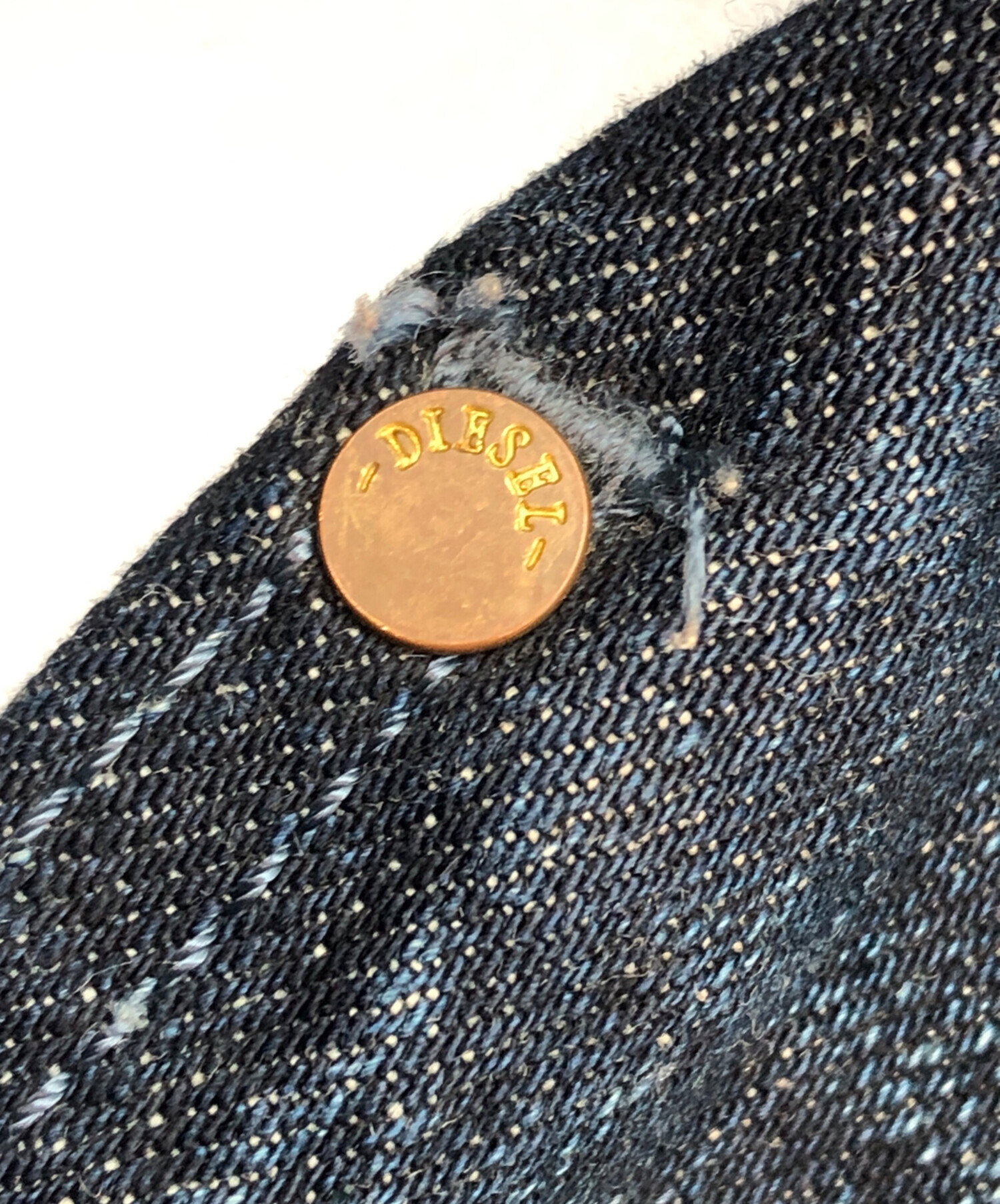 中古・古着通販】DIESEL (ディーゼル) デニムジャケット ブルー サイズ