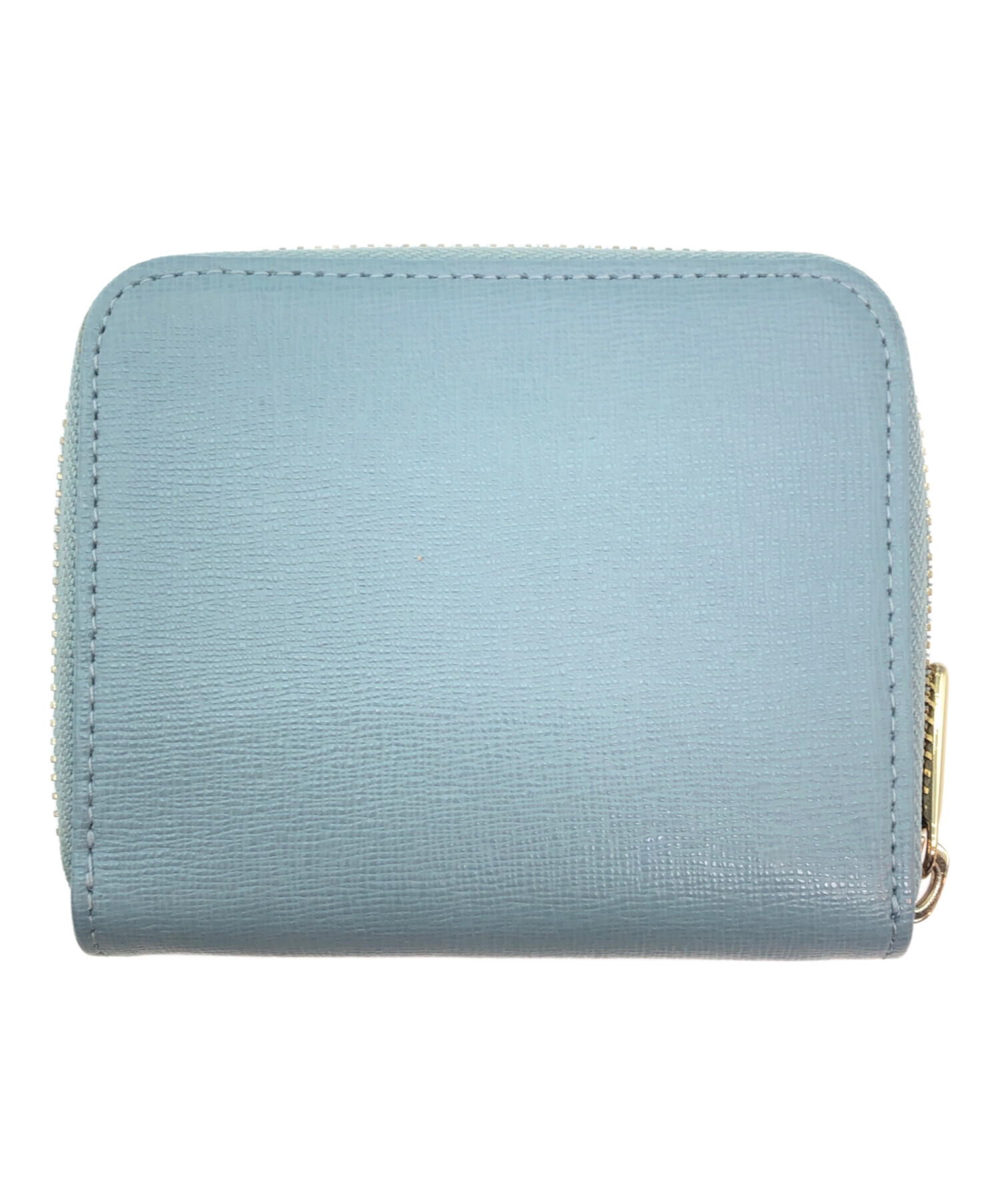中古・古着通販】FURLA (フルラ) 2つ折り財布 スカイブルー｜ブランド 