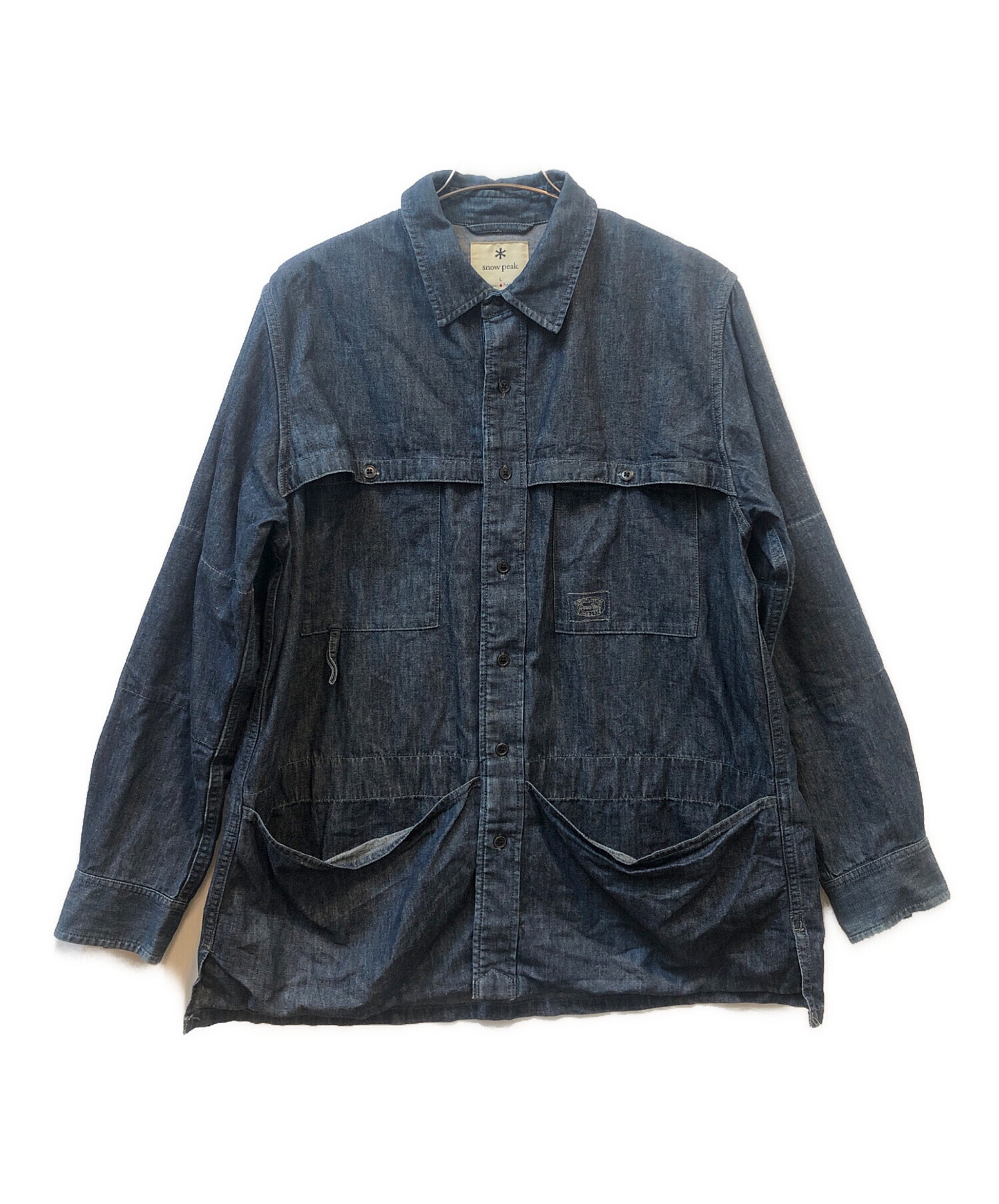 中古・古着通販】snow peak (スノーピーク) デニムシャツ SH-21AU401