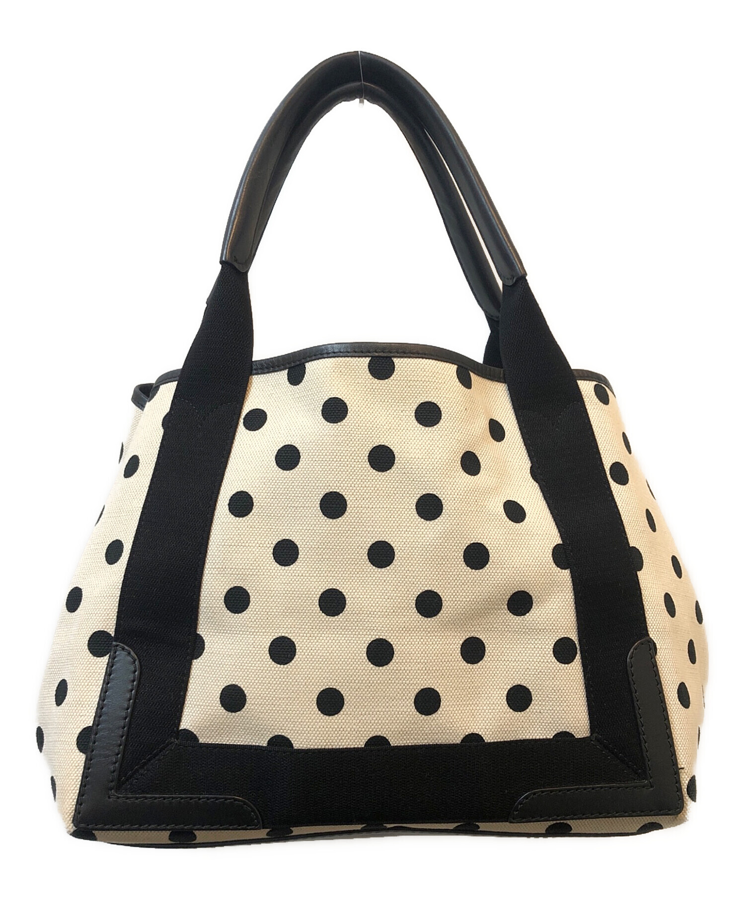 BALENCIAGA バレンシアガ キャンバス トートバッグ ロゴ 使用感あり 中古・古着通販】BALENCIAGA (バレンシアガ) キャンバストートバッグ