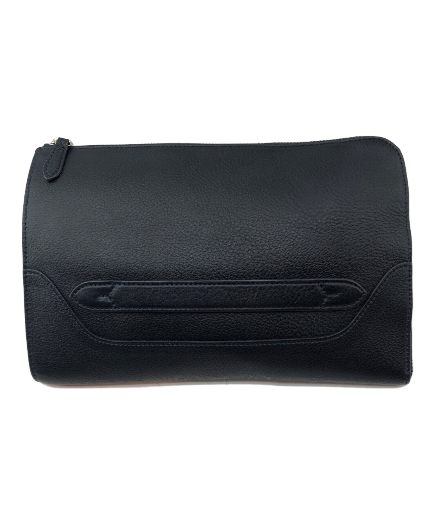 PELLE MORBIDA ペッレモルビダ　ハンドル付きクラッチバッグ　美品！ PELLE MORBIDA（ペッレ モルビダ） 3年保証＋ケアセット付 Maiden