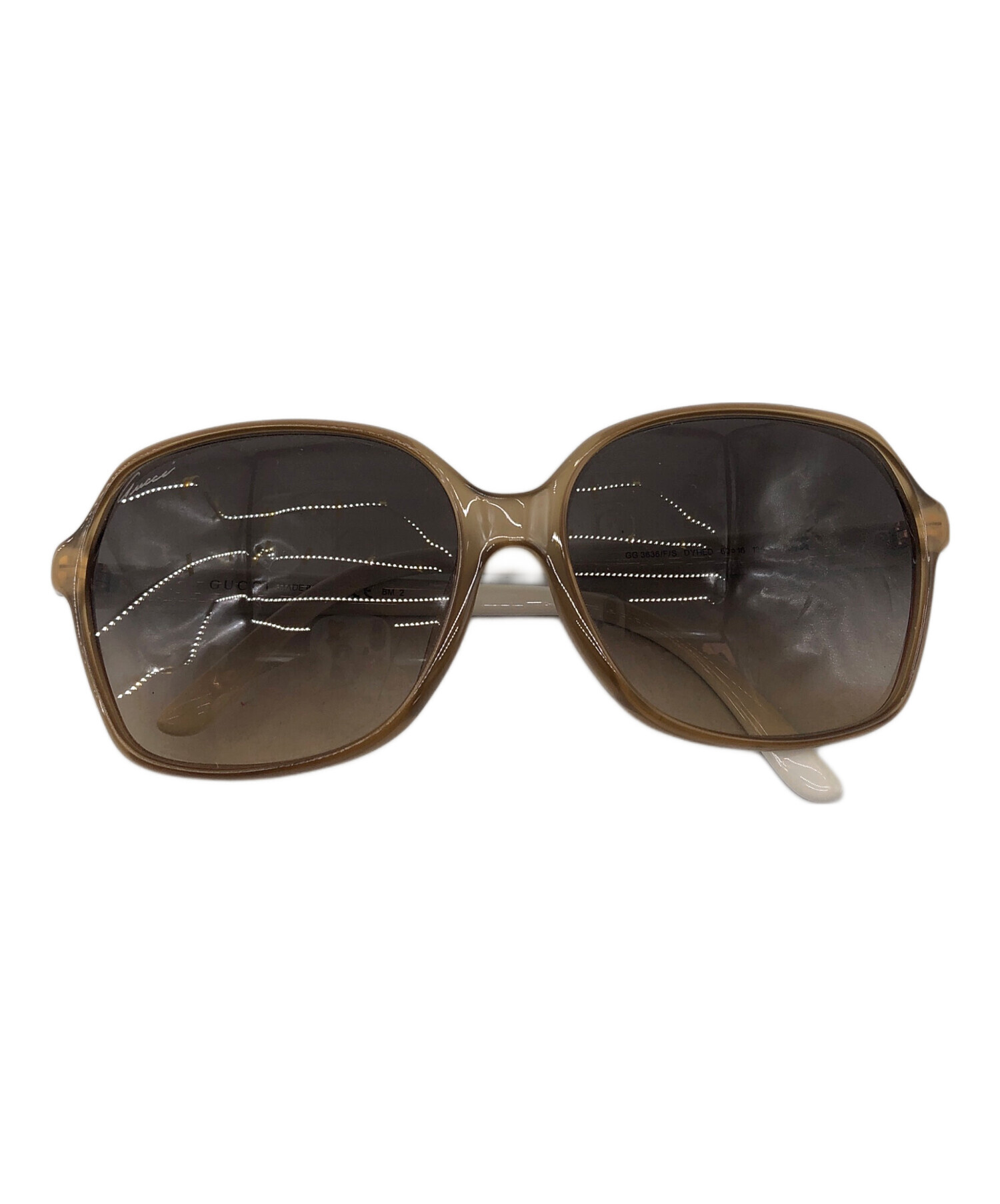 中古・古着通販】GUCCI (グッチ) サングラス サイズ:60□16｜ブランド