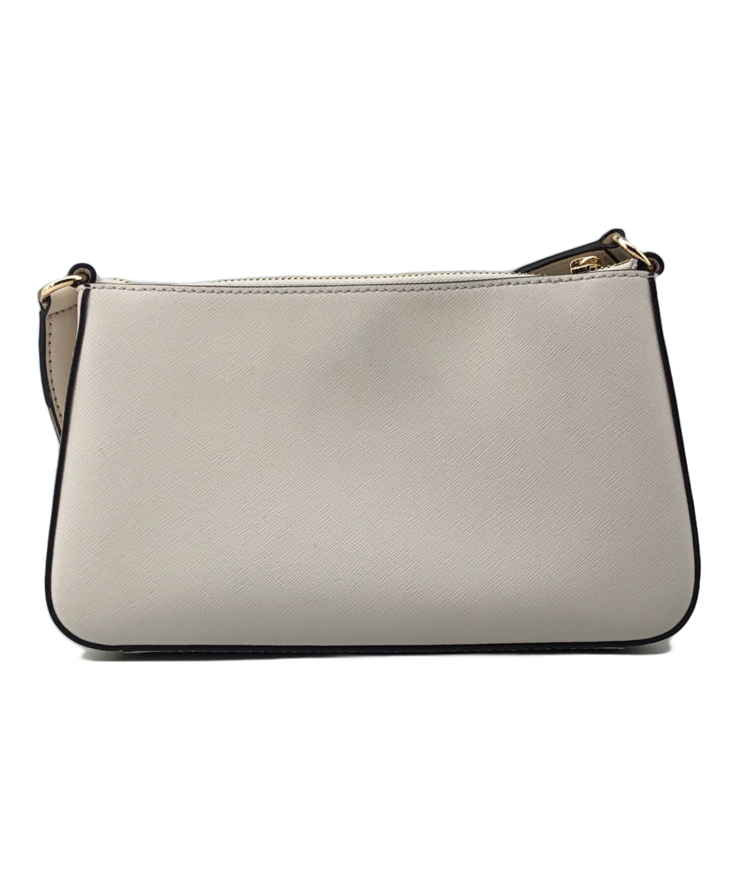 MICHAEL KORS マイケルコース/ポーチ付ショルダーホワイトベージュ/Aランク/92【中古】 中古・古着通販】MICHAEL KORS (マイケル・コース) ショルダーバッグ