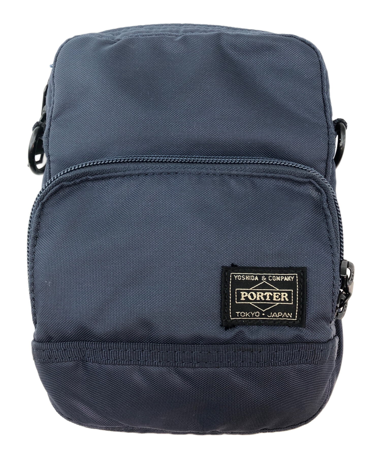 中古・古着通販】PORTER (ポーター) ショルダーポーチ FLASH ネイビー