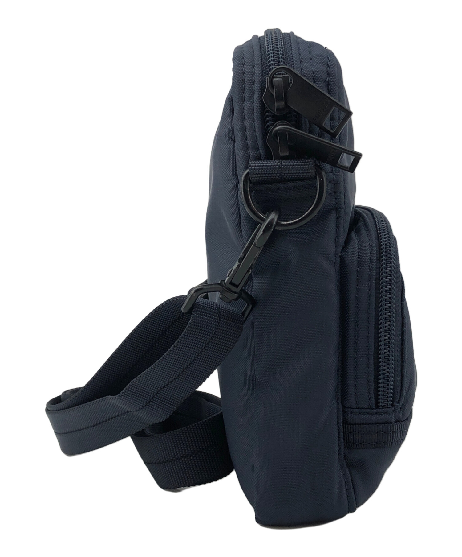中古・古着通販】PORTER (ポーター) ショルダーポーチ FLASH ネイビー