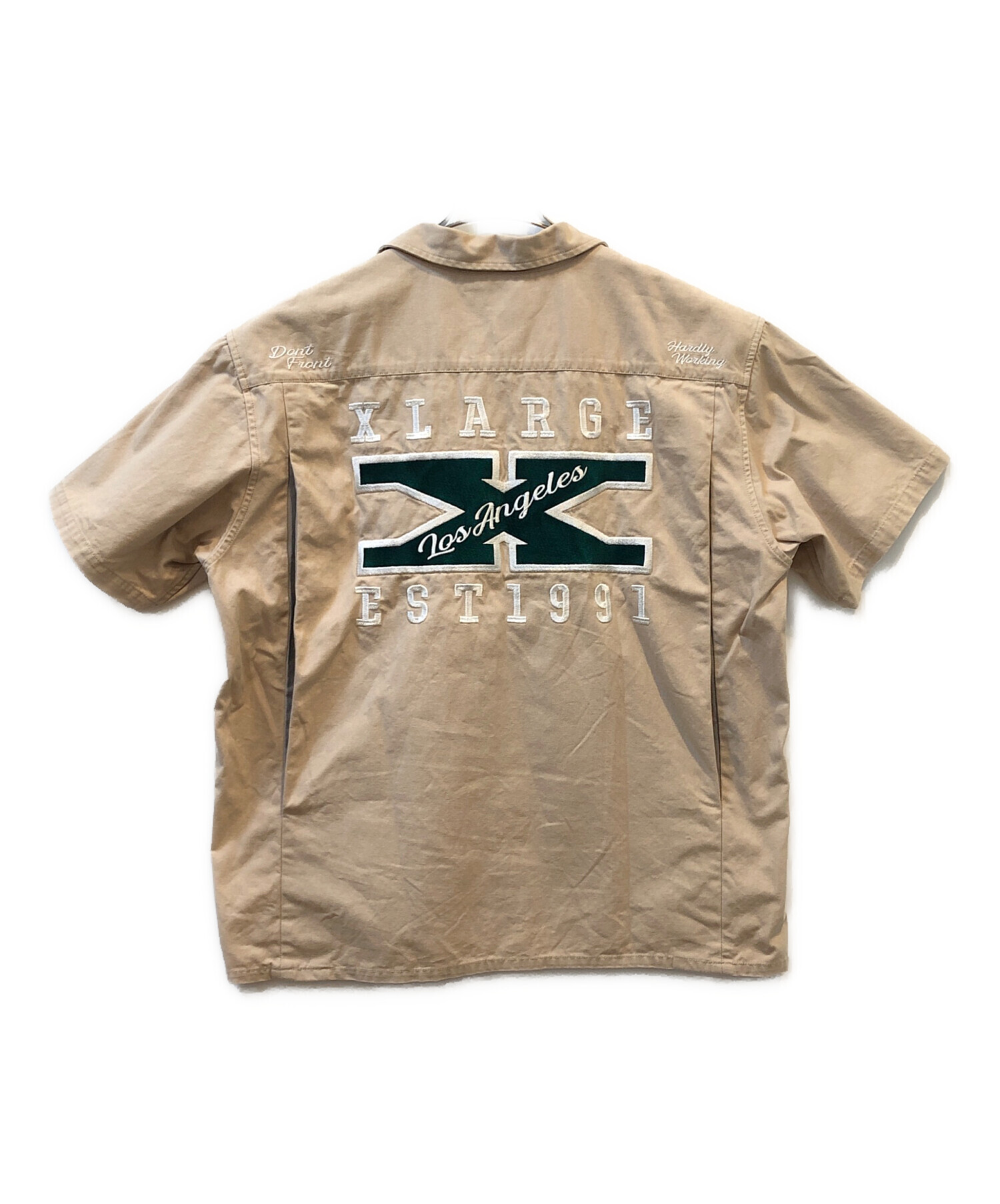 中古・古着通販】X-LARGE (エクストララージ) オープンカラーシャツ