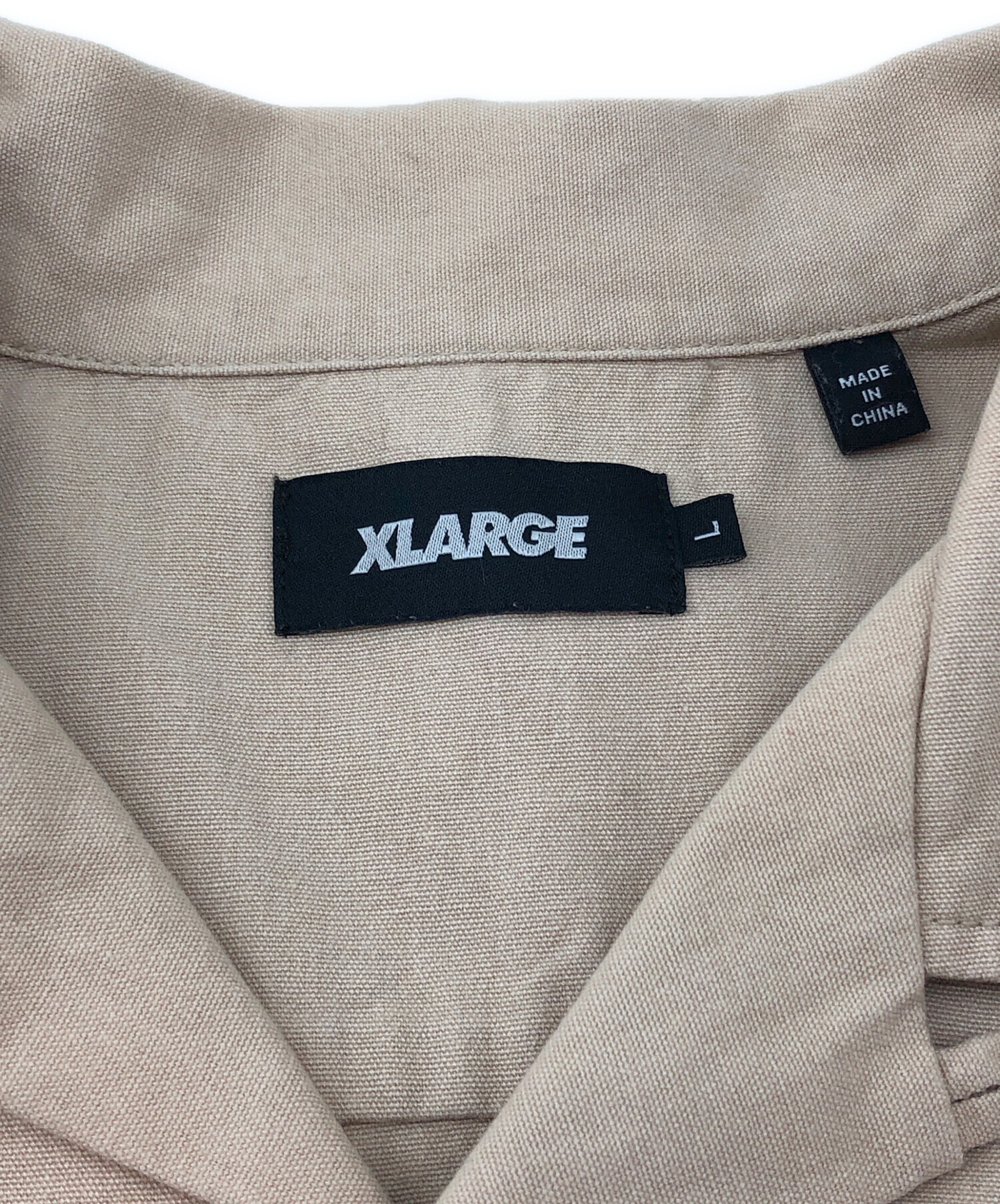 中古・古着通販】X-LARGE (エクストララージ) オープンカラーシャツ