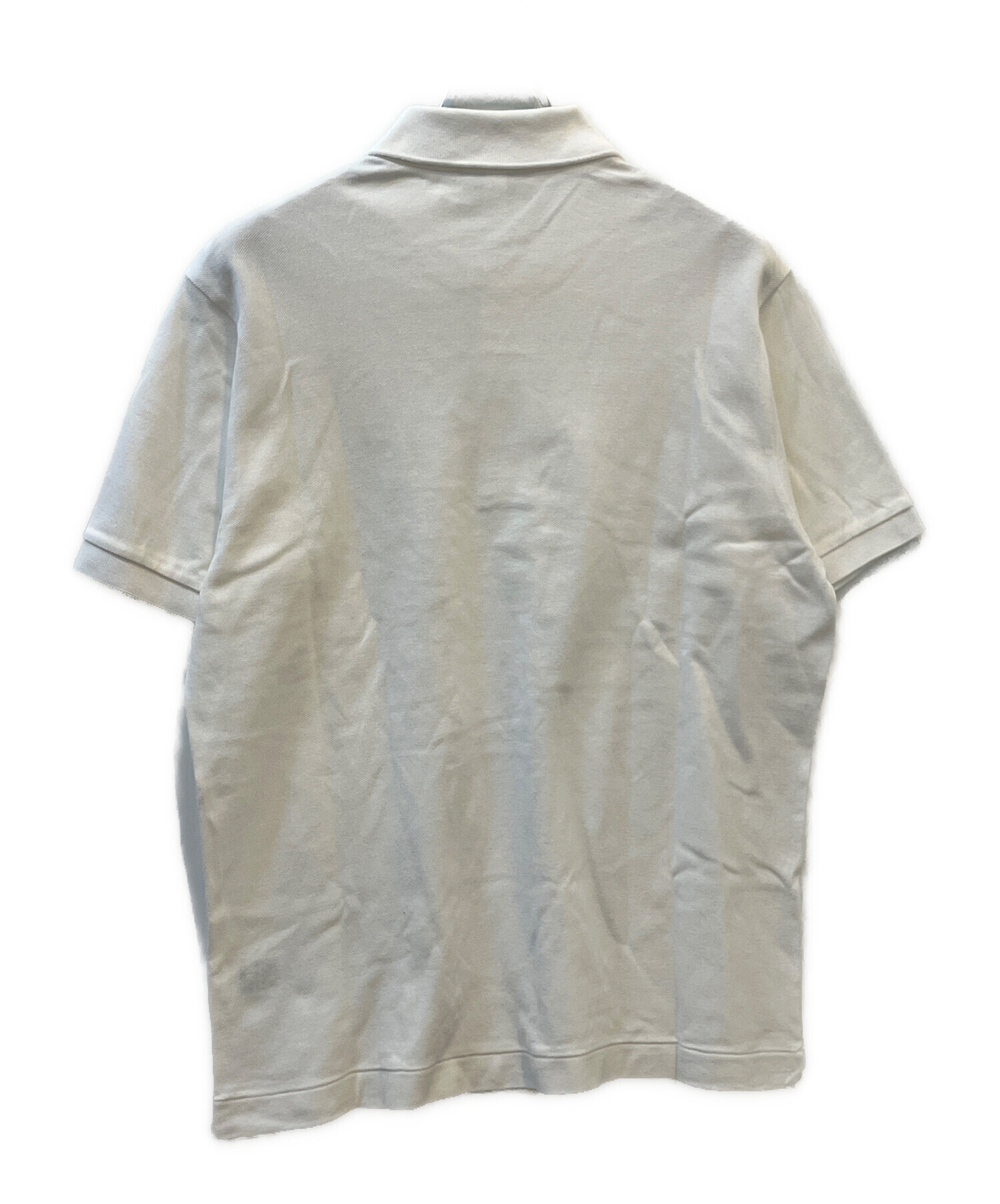 中古・古着通販】LACOSTE (ラコステ) ポロシャツ ホワイト サイズ:M