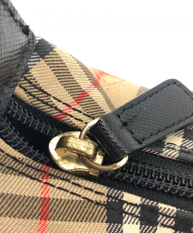 中古・古着通販】BURBERRY (バーバリー) ポーチ ベージュ サイズ:不明