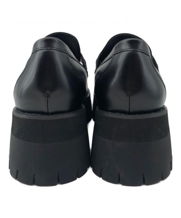 完売⭐︎DIANTE ブラック ローファー 厚底 中古・古着通販】DIANTE (ディアンテ) 厚底ローファー ブラック サイズ