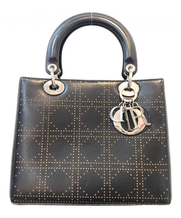 レディース Christian Dior クリスチャンディオール ハンドバッグ ブラック