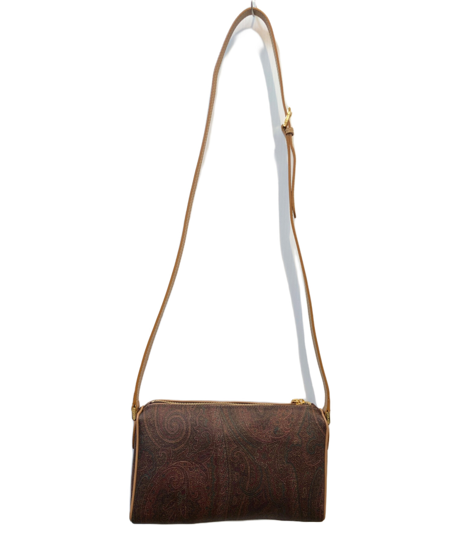 ETRO　旧式ショップ袋　縦37x横41x幅14　同３枚セット 中古・古着通販】ETRO (エトロ) ショルダーバッグ ブラウン｜ブランド