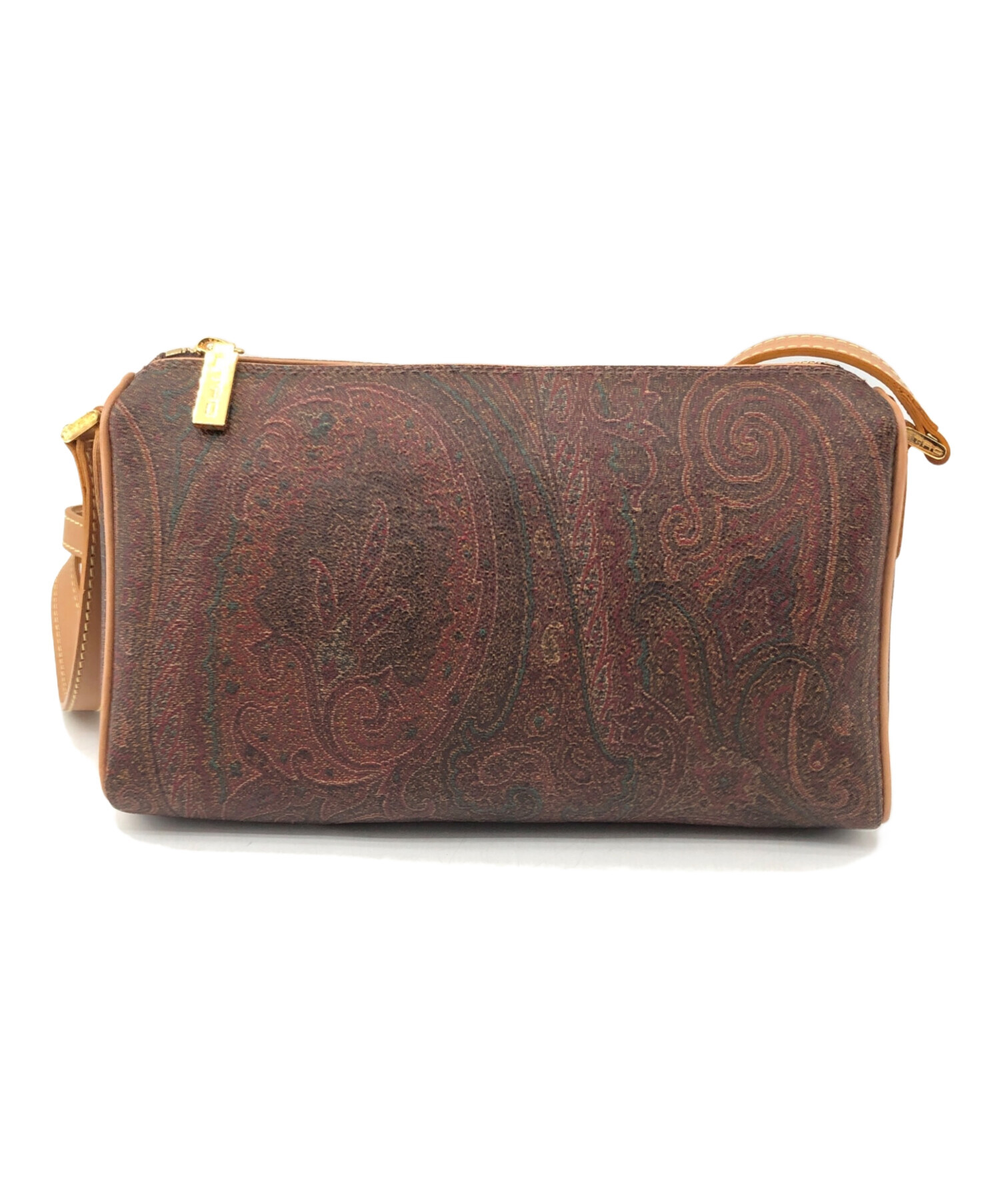 中古・古着通販】ETRO (エトロ) ショルダーバッグ ブラウン｜ブランド