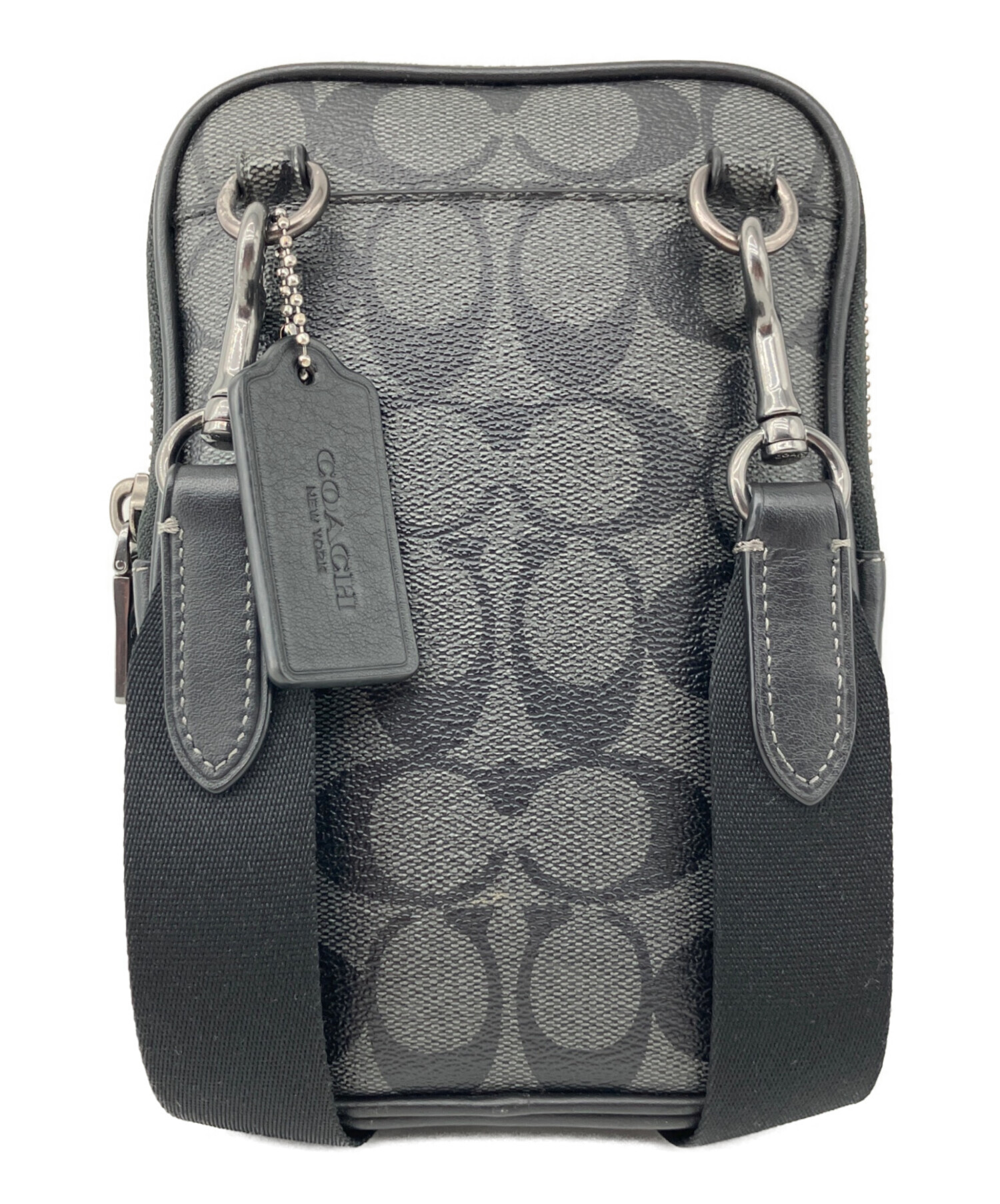 中古・古着通販】COACH (コーチ) ショルダーバッグ シグネチャー 