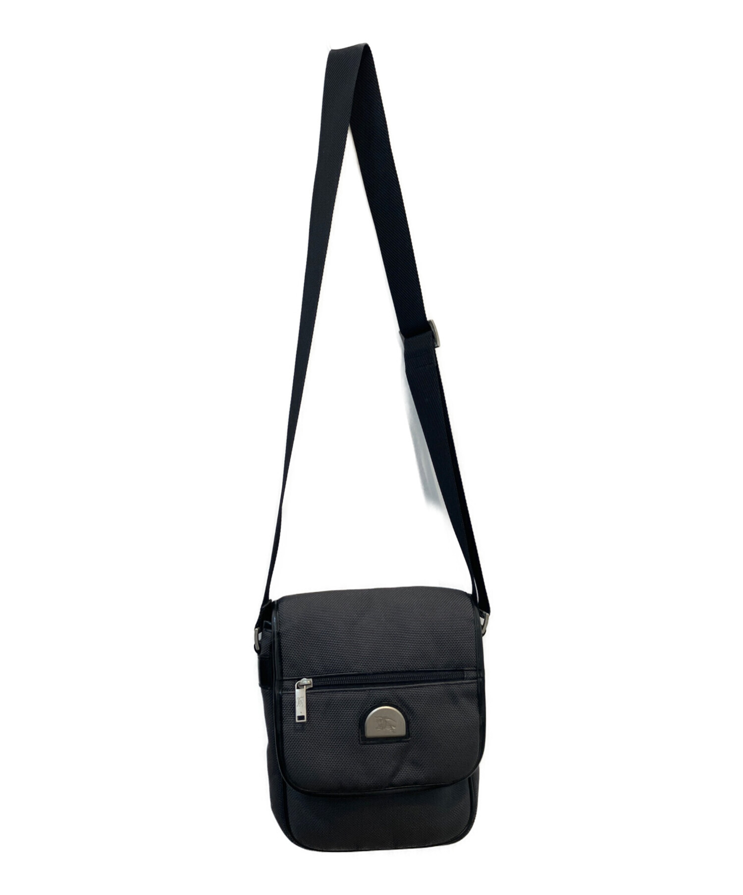 【美品】バーバリーショルダーバッグ 中古・古着通販】BURBERRY (バーバリー) ショルダーバッグ グレー