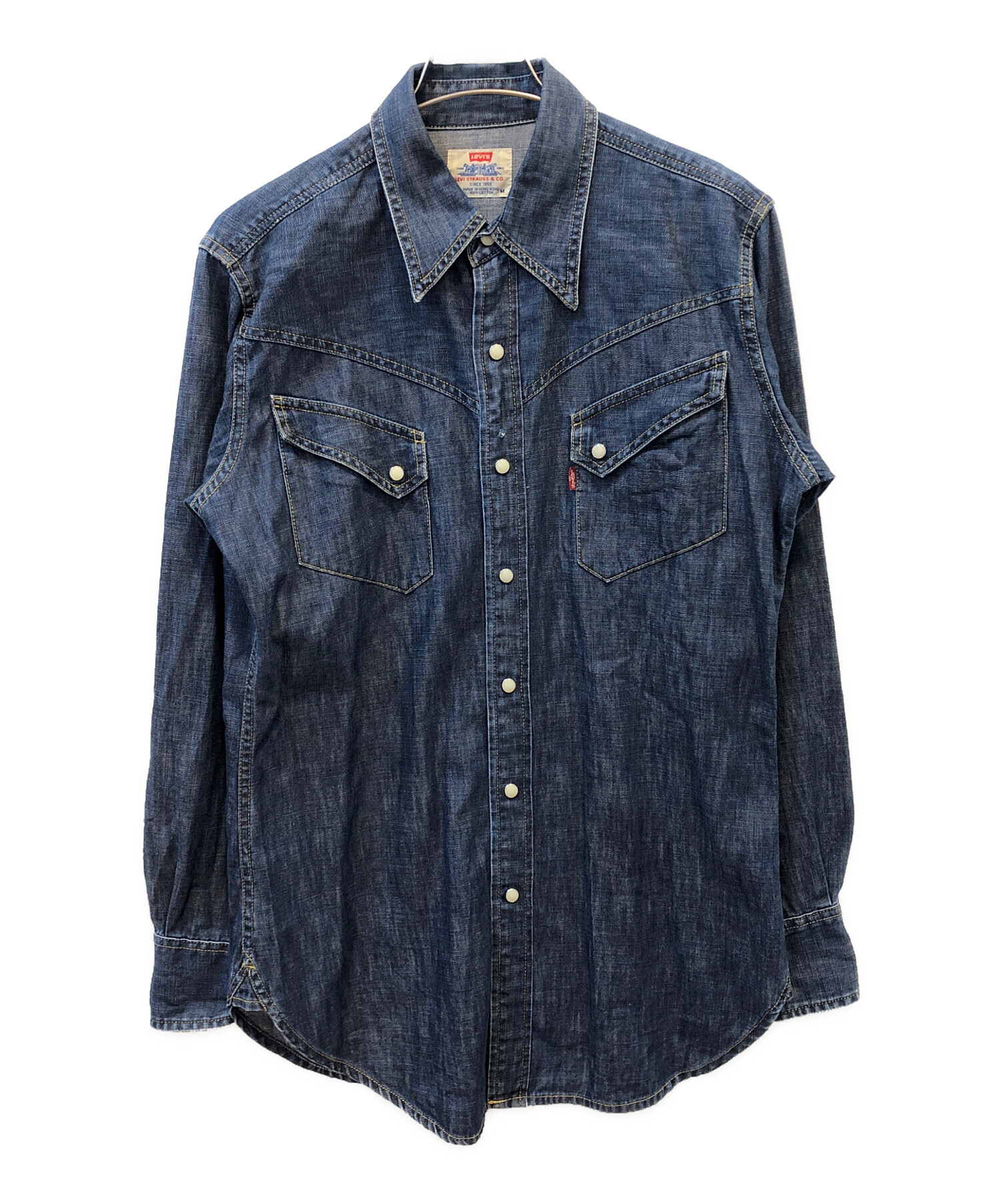 中古・古着通販】LEVI'S (リーバイス) ウエスタンデニムシャツ 90S