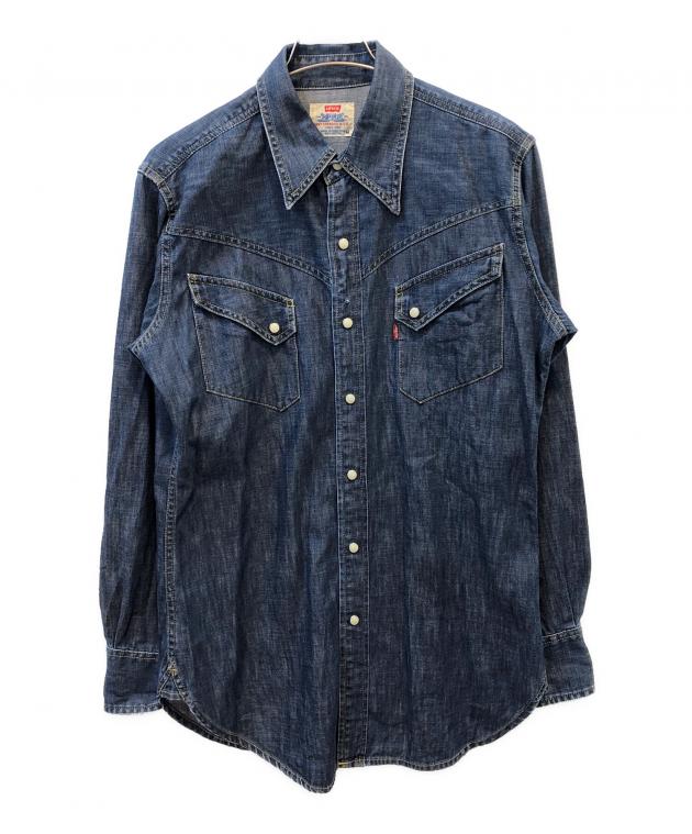 中古・古着通販】LEVI'S (リーバイス) ウエスタンデニムシャツ 90S