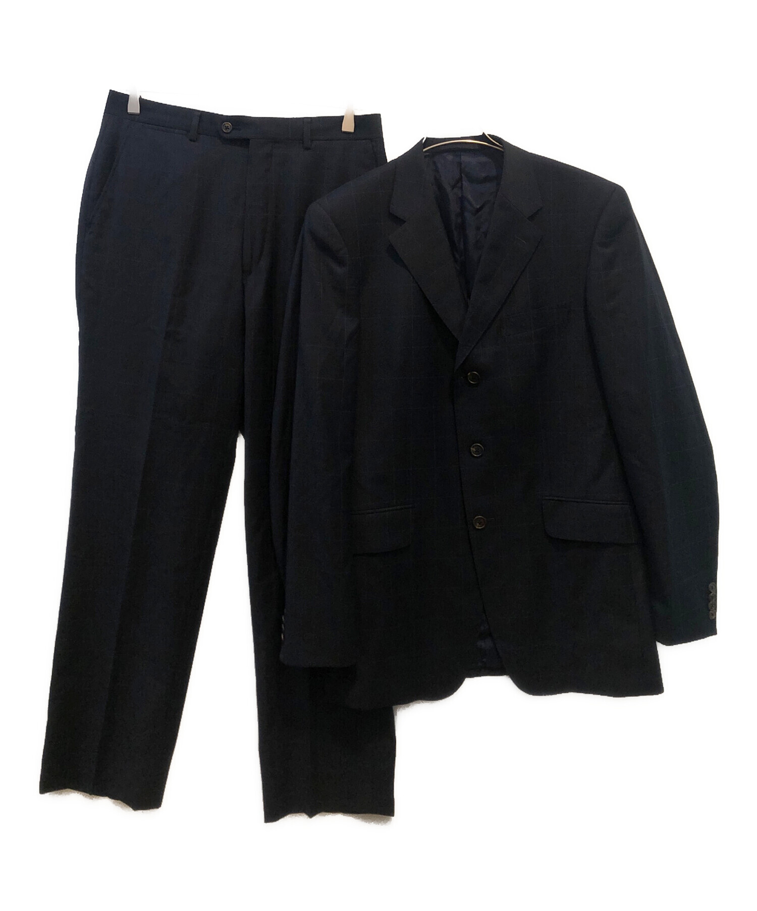 中古　Paul Smith ブラックスーツサイズL 中古・古着通販】PAUL SMITH (ポールスミス) セットアップスーツ