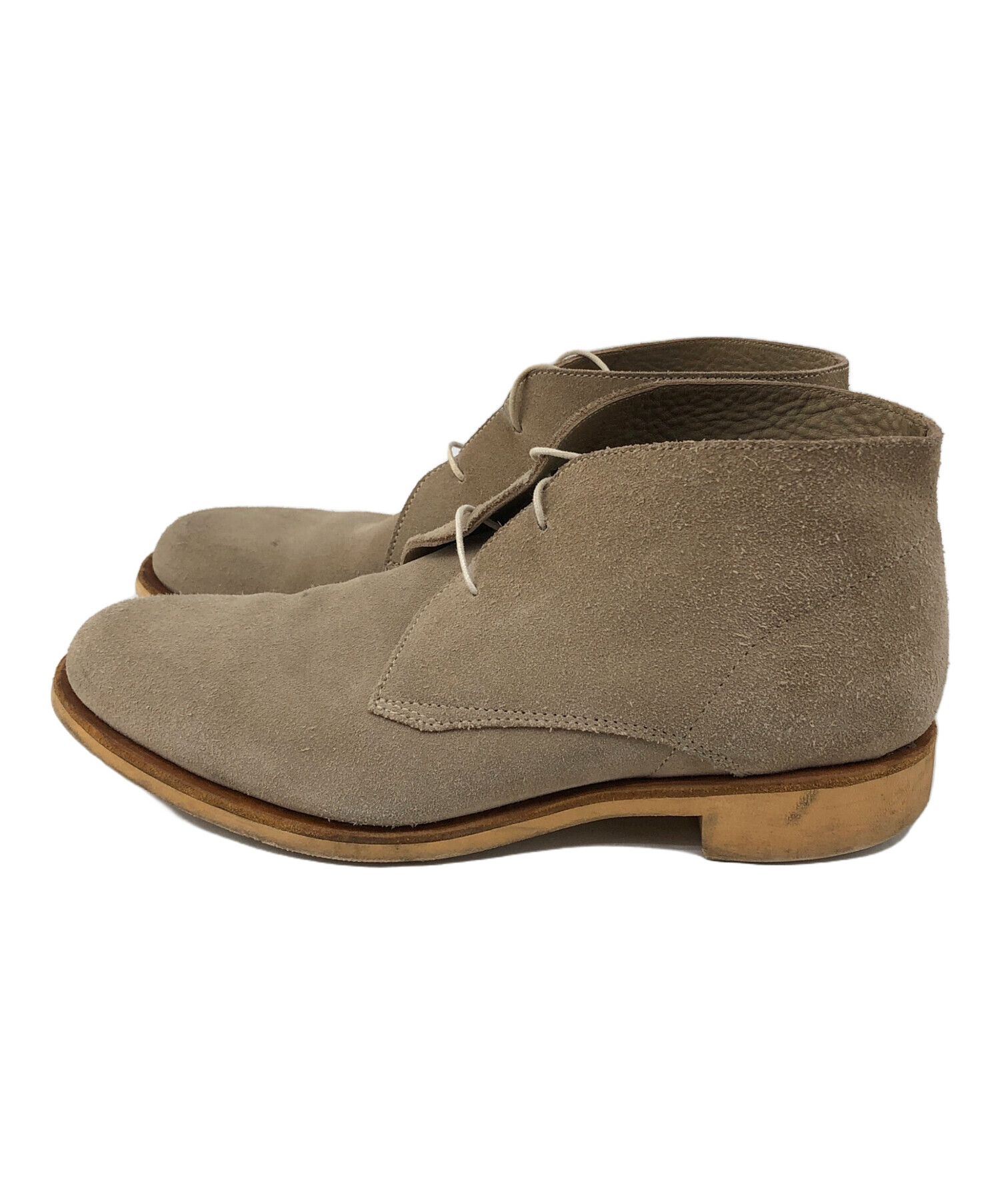 中古・古着通販】PARABOOT (パラブーツ) チャッカーブーツ ベージュ