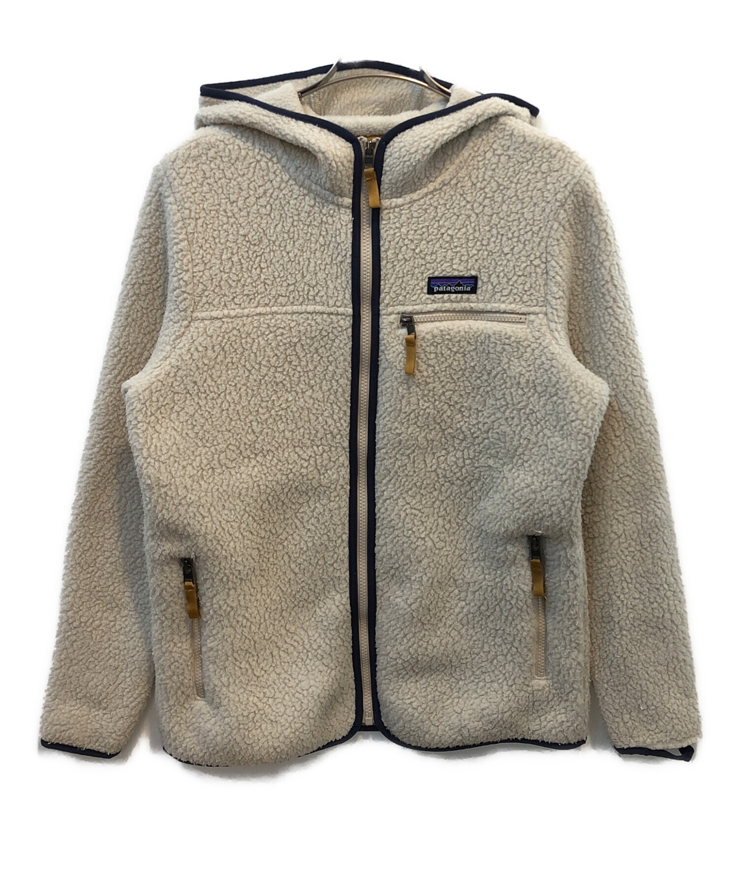 メンズ 美品✨patagonia フリースジャケット ベージュ