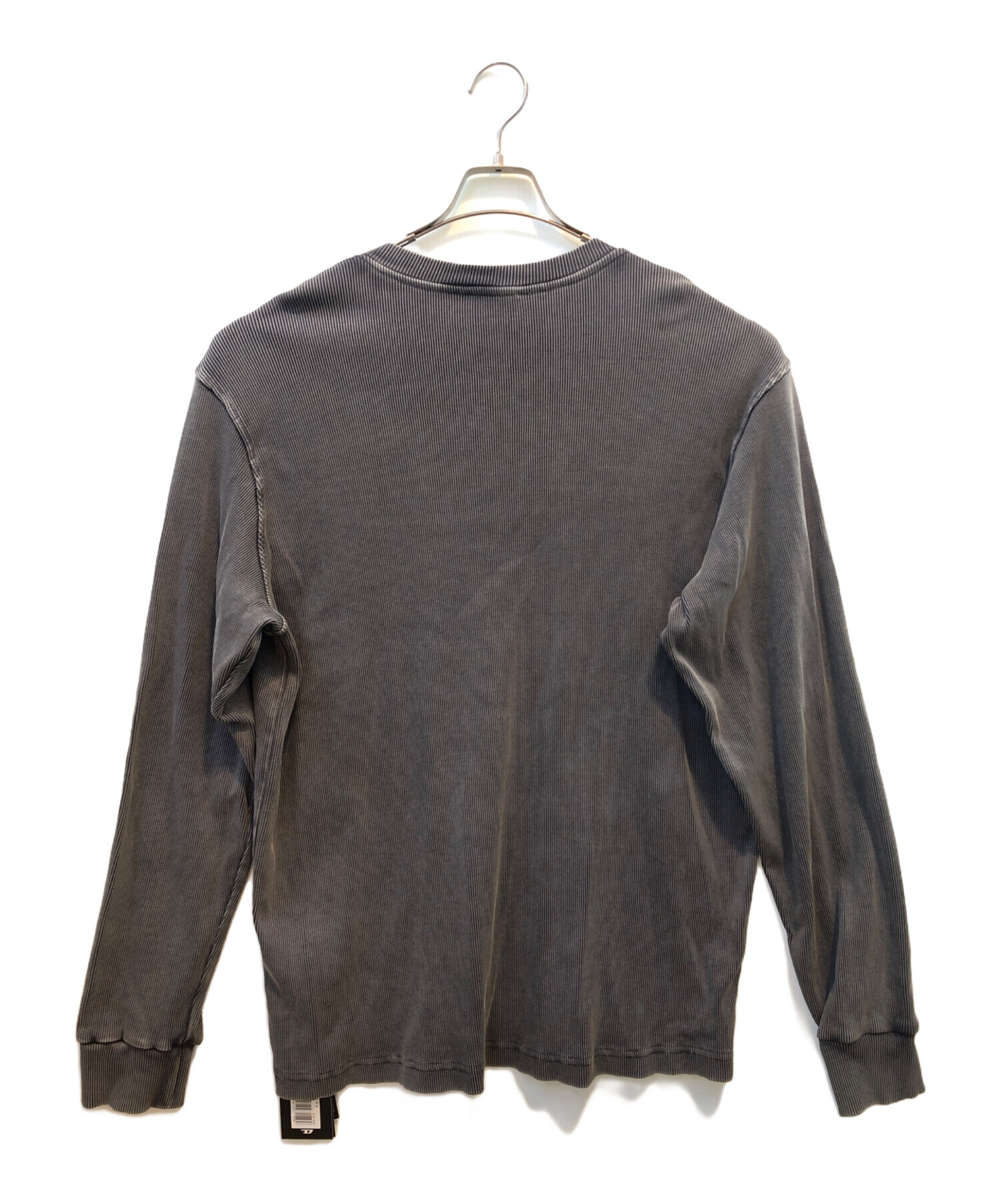 中古・古着通販】DIESEL (ディーゼル) 長袖カットソー グレー サイズ