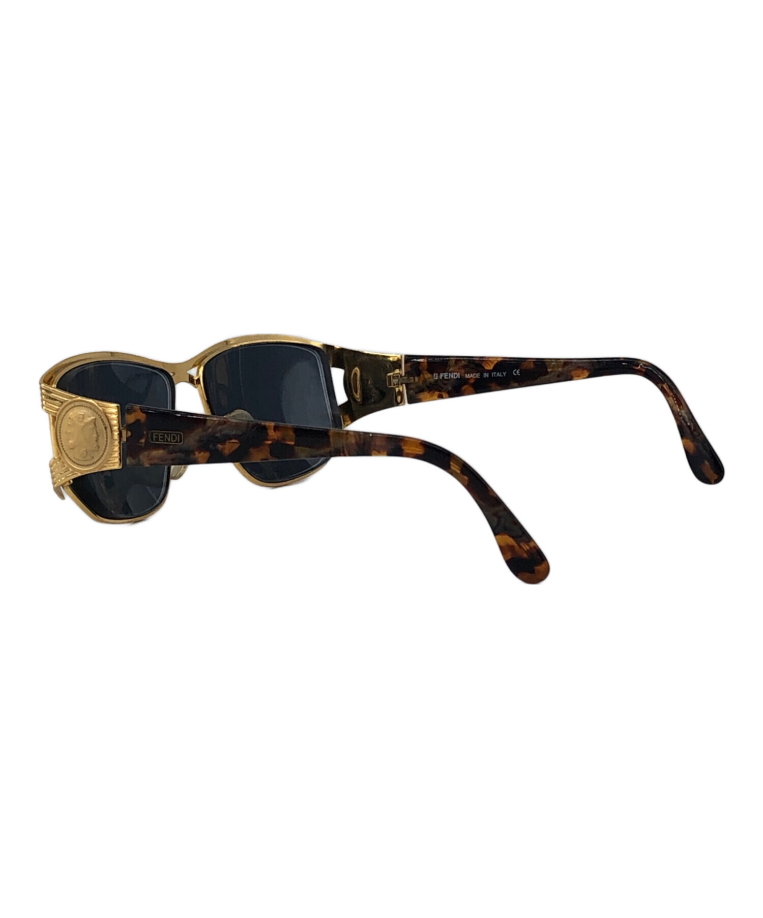 中古・古着通販】FENDI (フェンディ) サングラス FS233 ゴールド