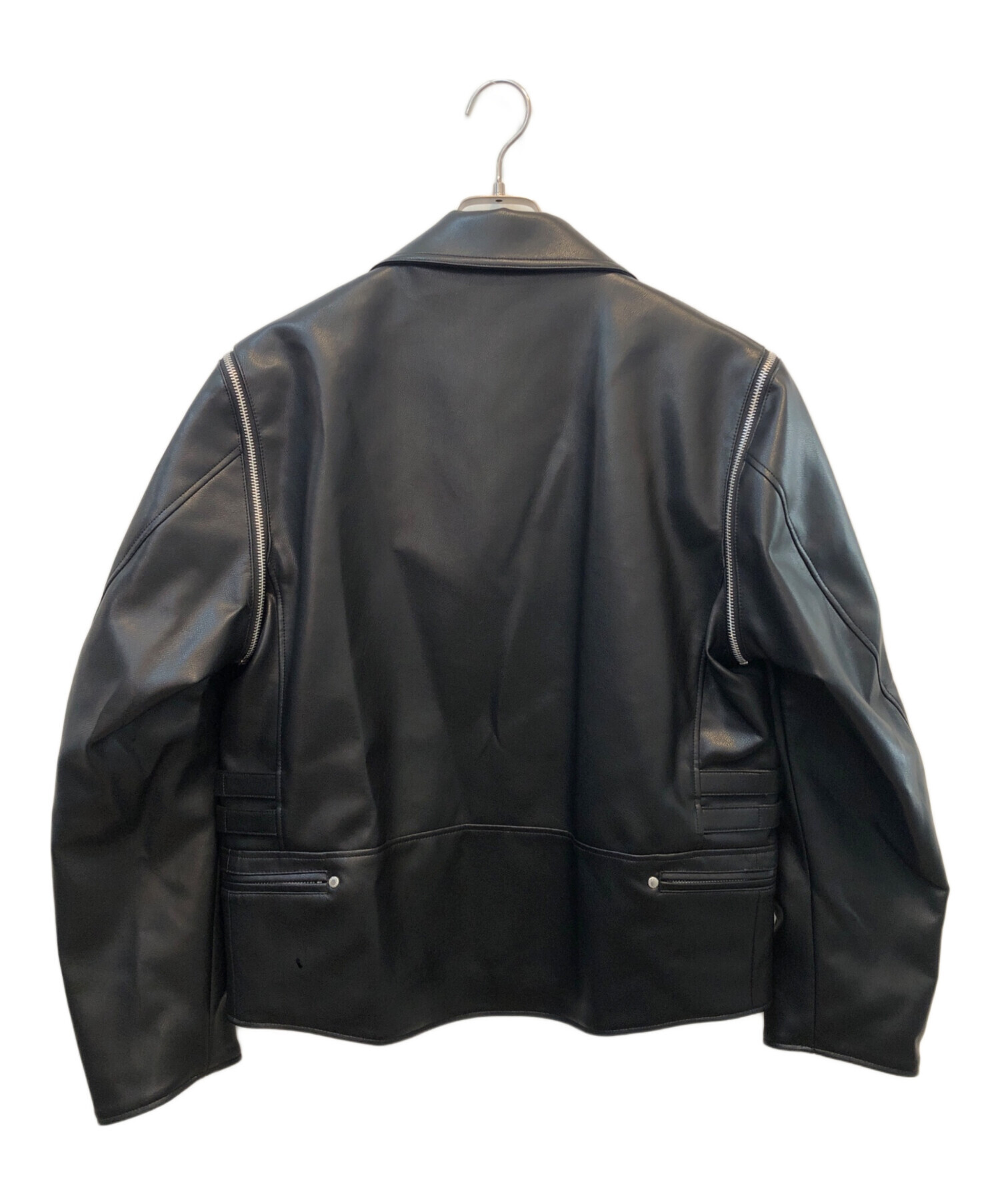 GU フェイクレザージャケットUNDERCOVER +X ジーユーアンダーカバー 中古・古着通販】GU (ジーユー) UNDERCOVER (アンダーカバー) フェイク