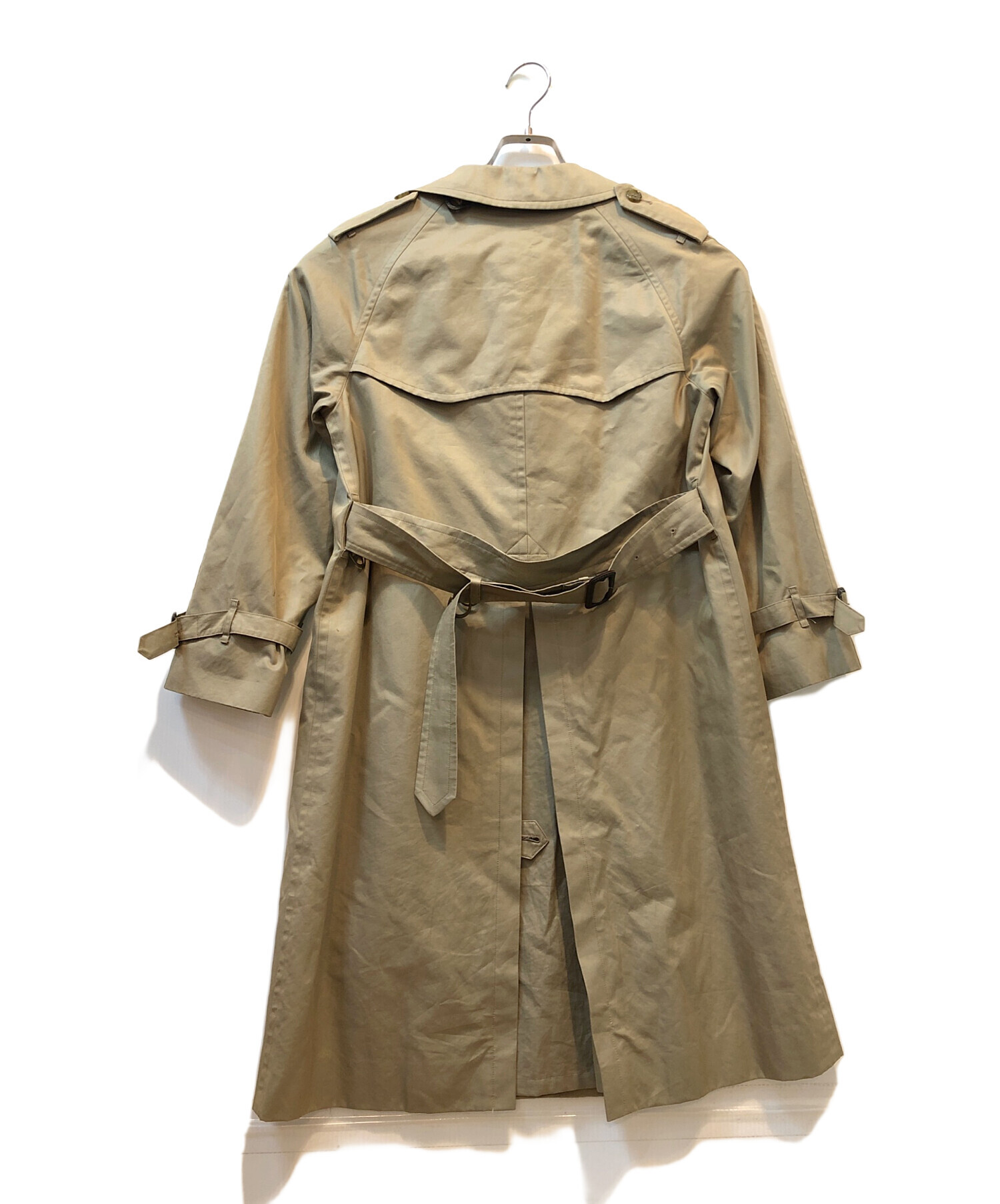 中古・古着通販】DAKS (ダックス) トレンチコート カーキ サイズ:9AB2