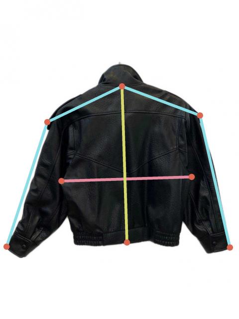 中古・古着通販】ZARA (ザラ) フェイクレザージャケット ブラック