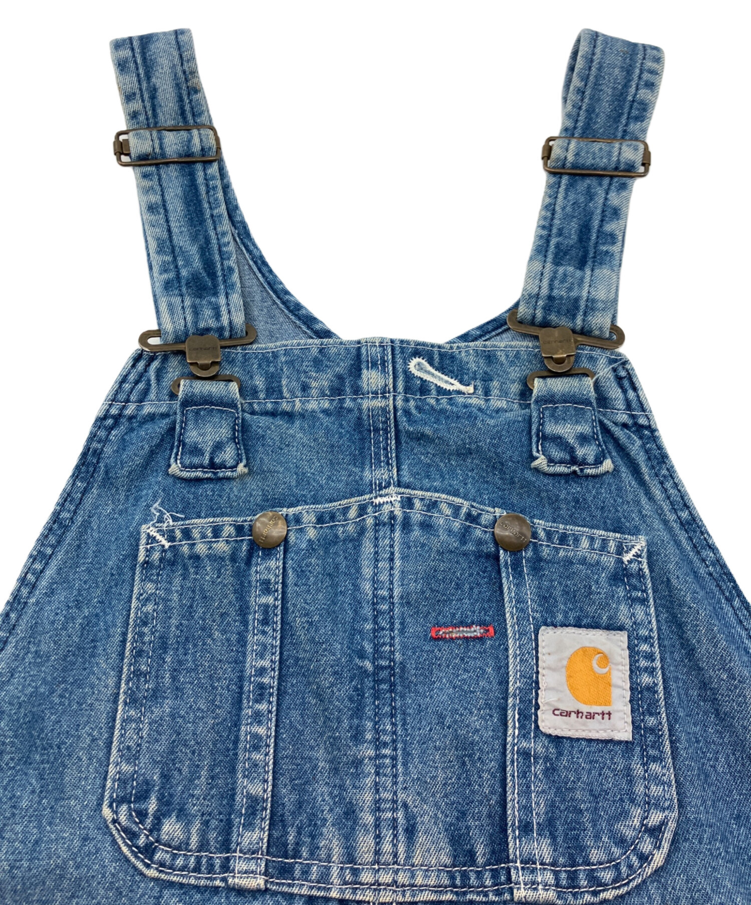 中古・古着通販】CarHartt (カーハート) オーバーオール ブルー サイズ
