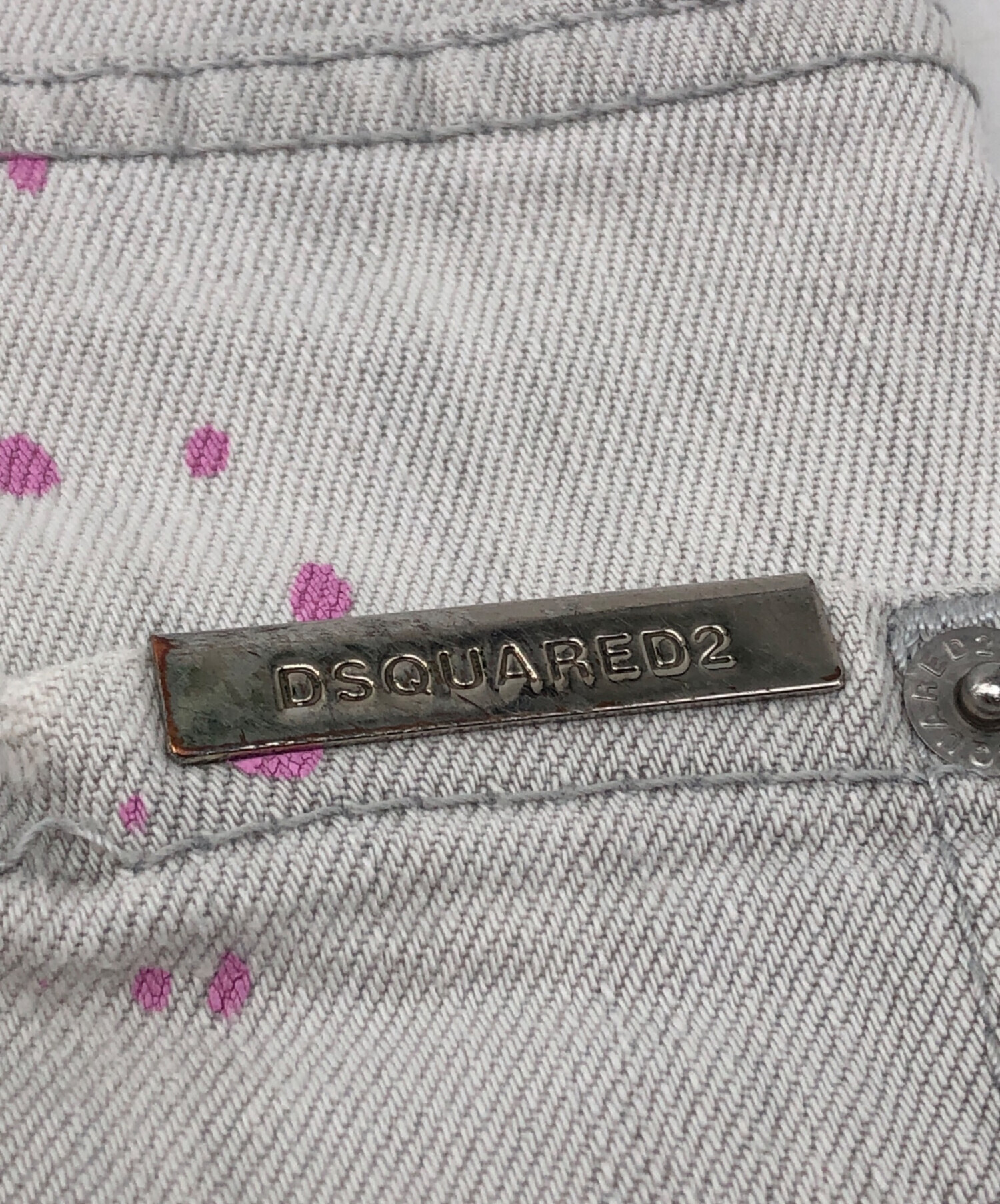 中古・古着通販】DSQUARED2 (ディースクエアード) ダメージスキニー