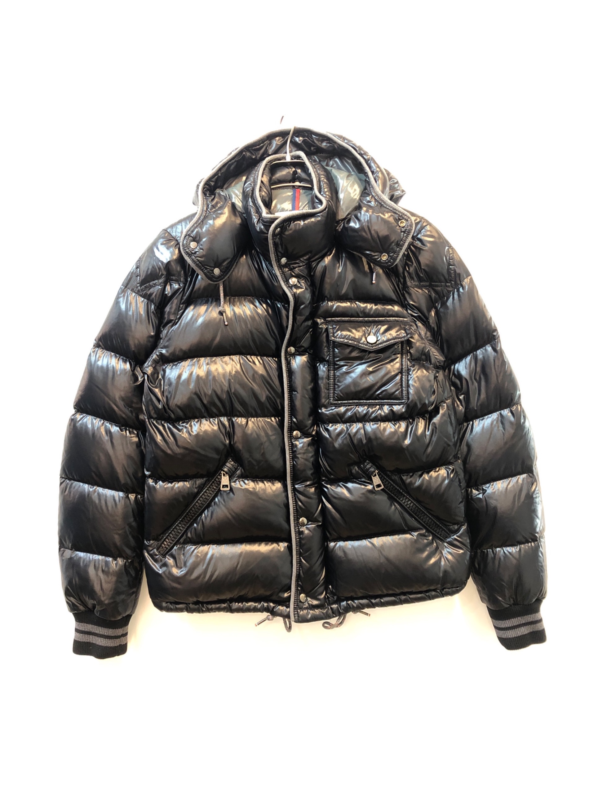中古・古着通販】MONCLER (モンクレール) ダウンジャケット ブラック