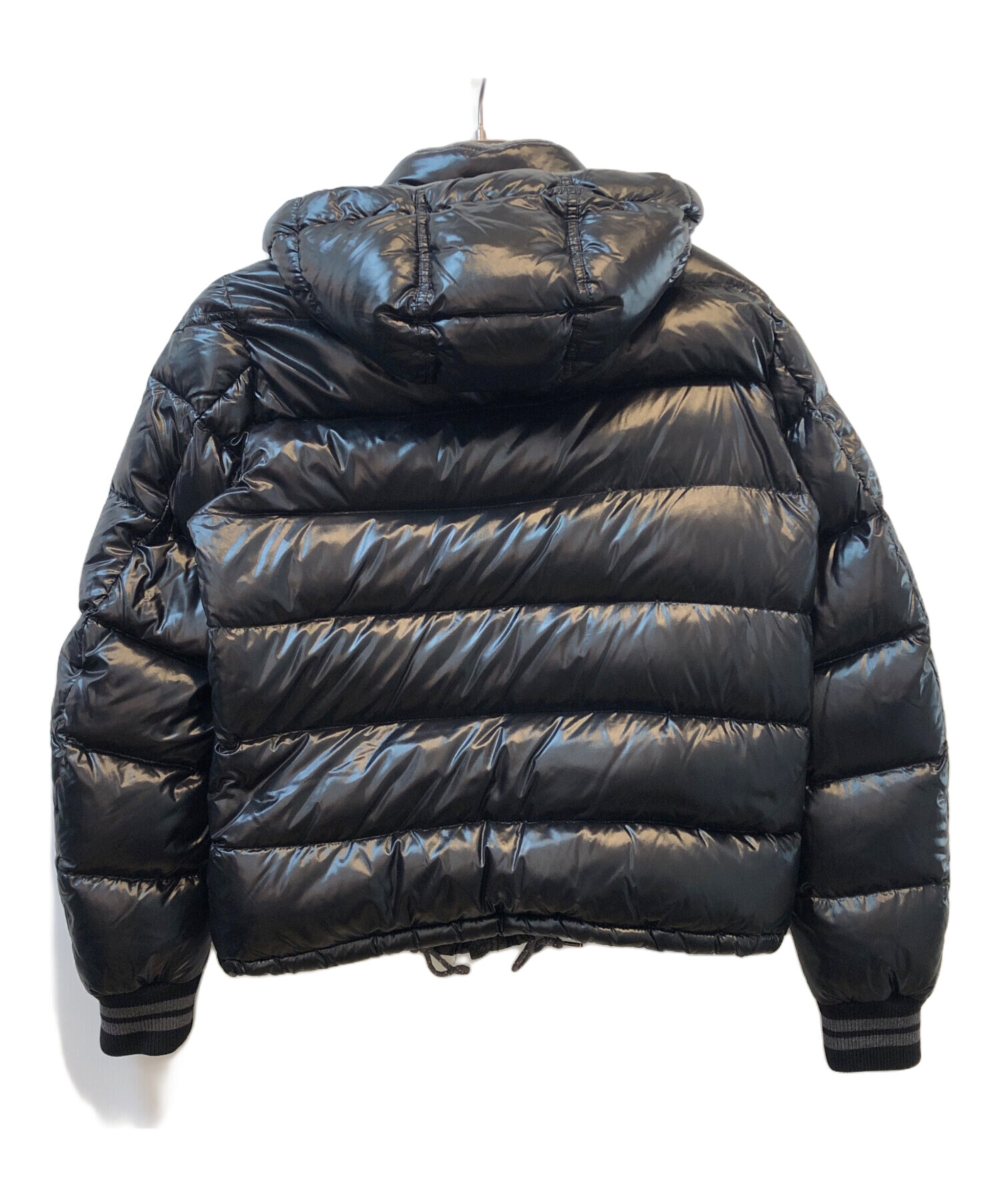 MONCLER ダウンジャケット ブラック　サイズ④ 中古・古着通販】MONCLER (モンクレール) ダウンジャケット ブラック