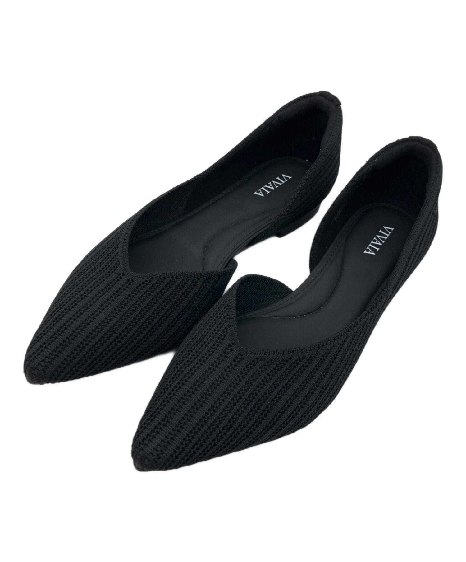 中古・古着通販】VIVAIA (ビバイア) フラットパンプス MELIA ブラック
