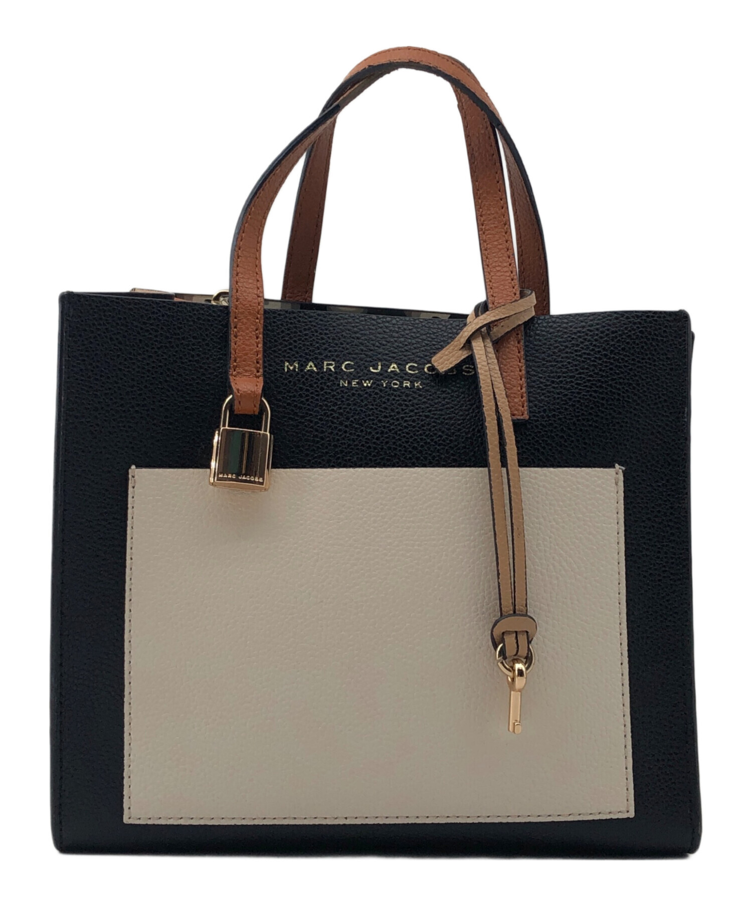 未使用タグ付き　マークジェイコブス　2way PCバッグ　ブラック　ビジネス 中古・古着通販】MARC JACOBS (マークジェイコブス) 2WAYショルダー