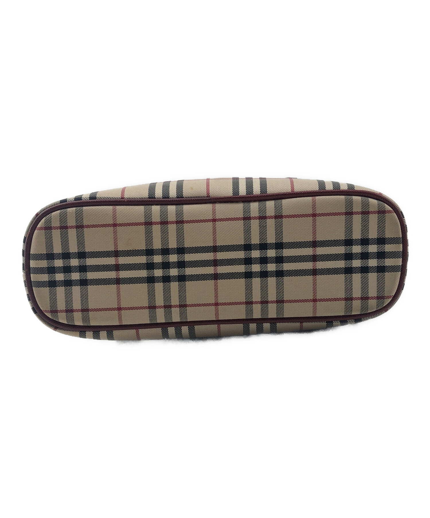 中古・古着通販】BURBERRY (バーバリー) ハンドバッグ ノバチェック