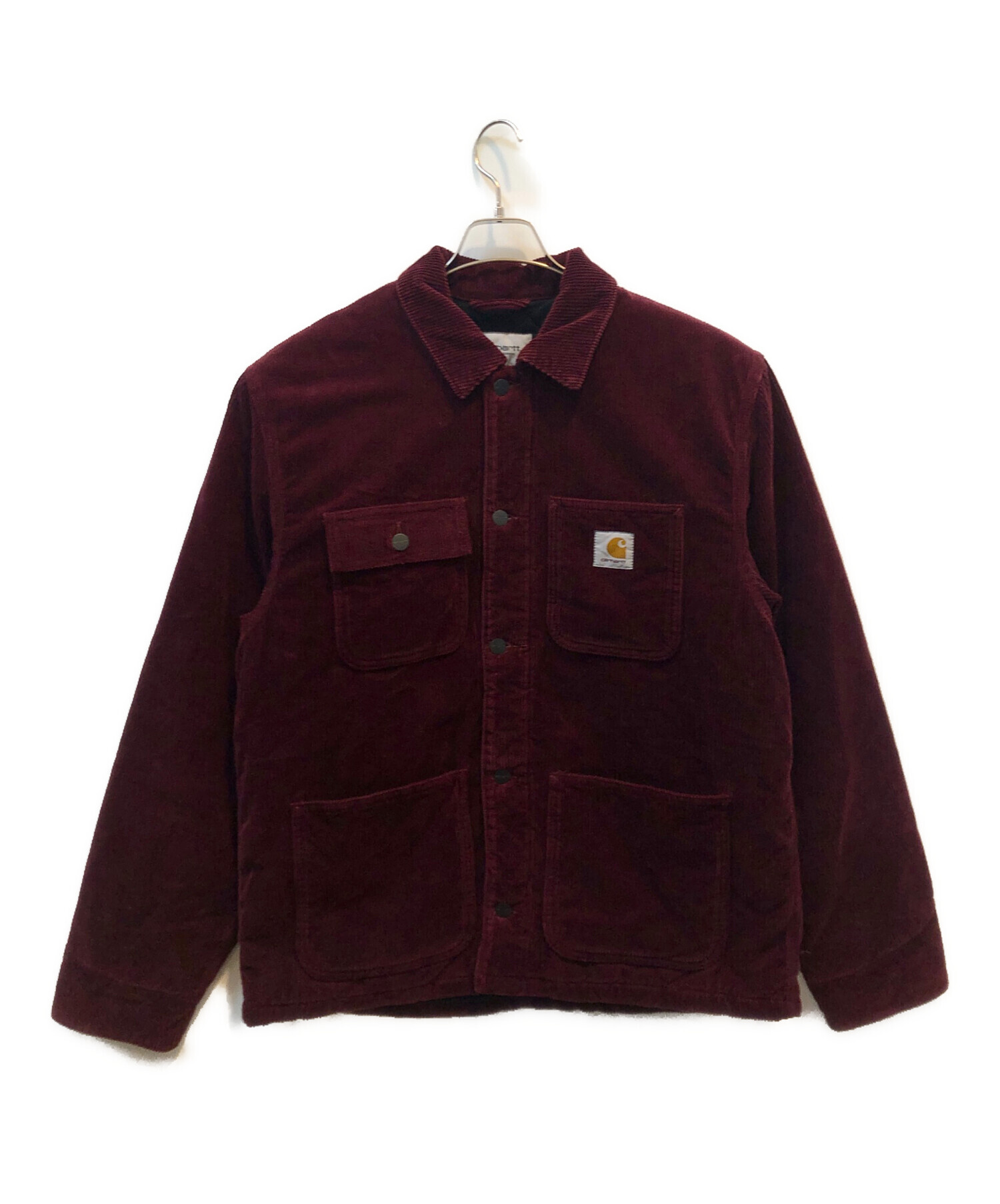 Carhartt WIP ミシガンコート コーデュロイ 裏キルティング ボルドー 中古・古着通販】CarHartt (カーハート) MICHIGAN COAT ボルドー