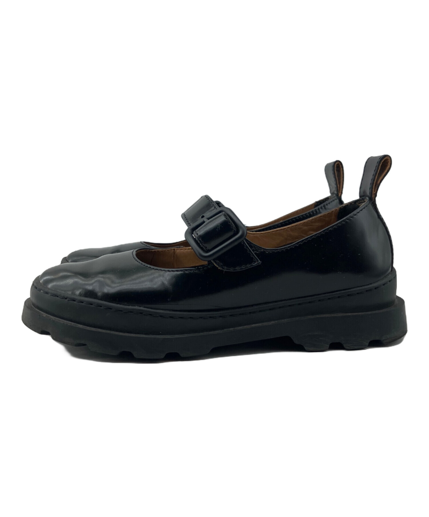 美品ほぼ未使用CAMPERカンペールブラック フラットシューズ37repetto 中古・古着通販】CAMPER (カンペール) ブルートゥス フラットシューズ