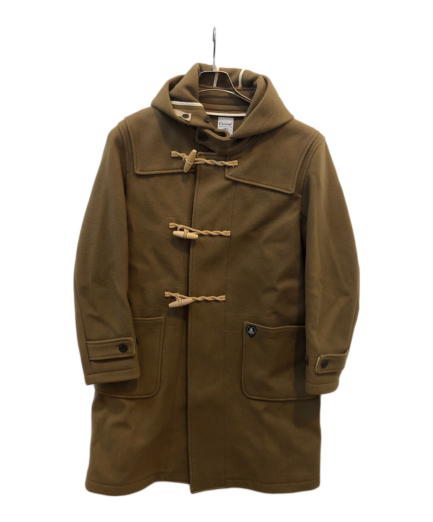 【りか】ORCIVAL ブラウンコート 中古・古着通販】ORCIVAL (オーシバル) ダッフルコート ブラウン