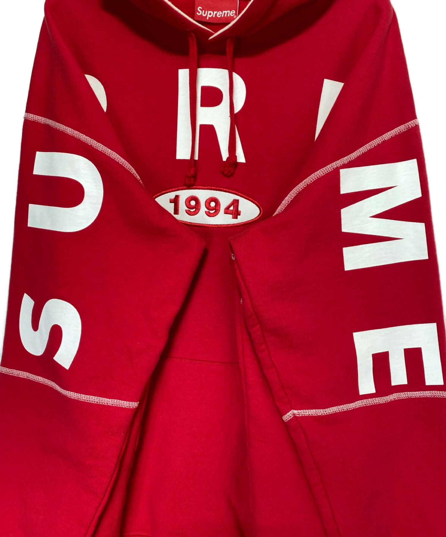 中古・古着通販】SUPREME (シュプリーム) Spread Logo Hooded 