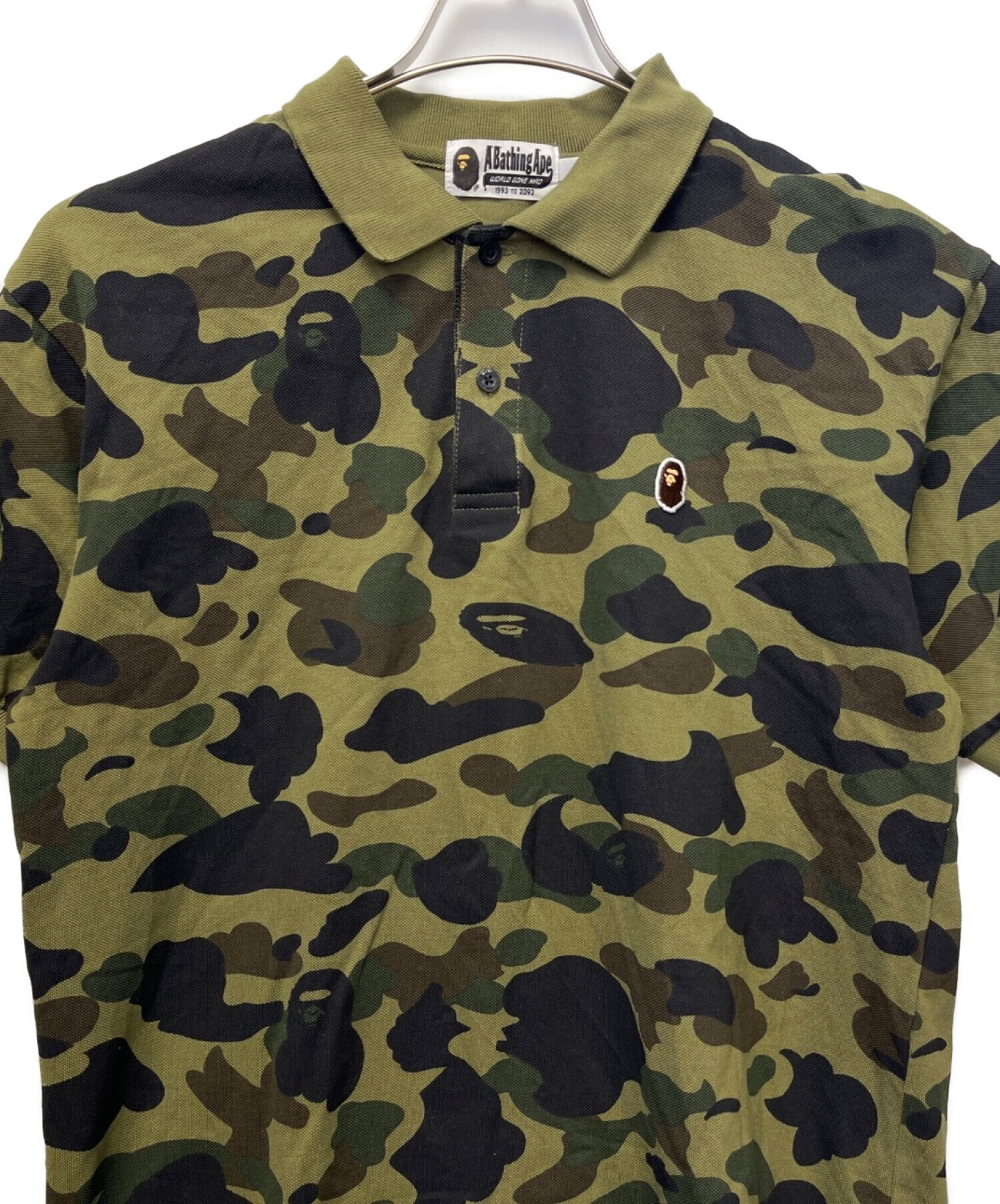A Bathing Ape カモフラージュポロシャツ XL A Bathing Ape カモフラージュポロシャツ XL A BATHING APE（ア