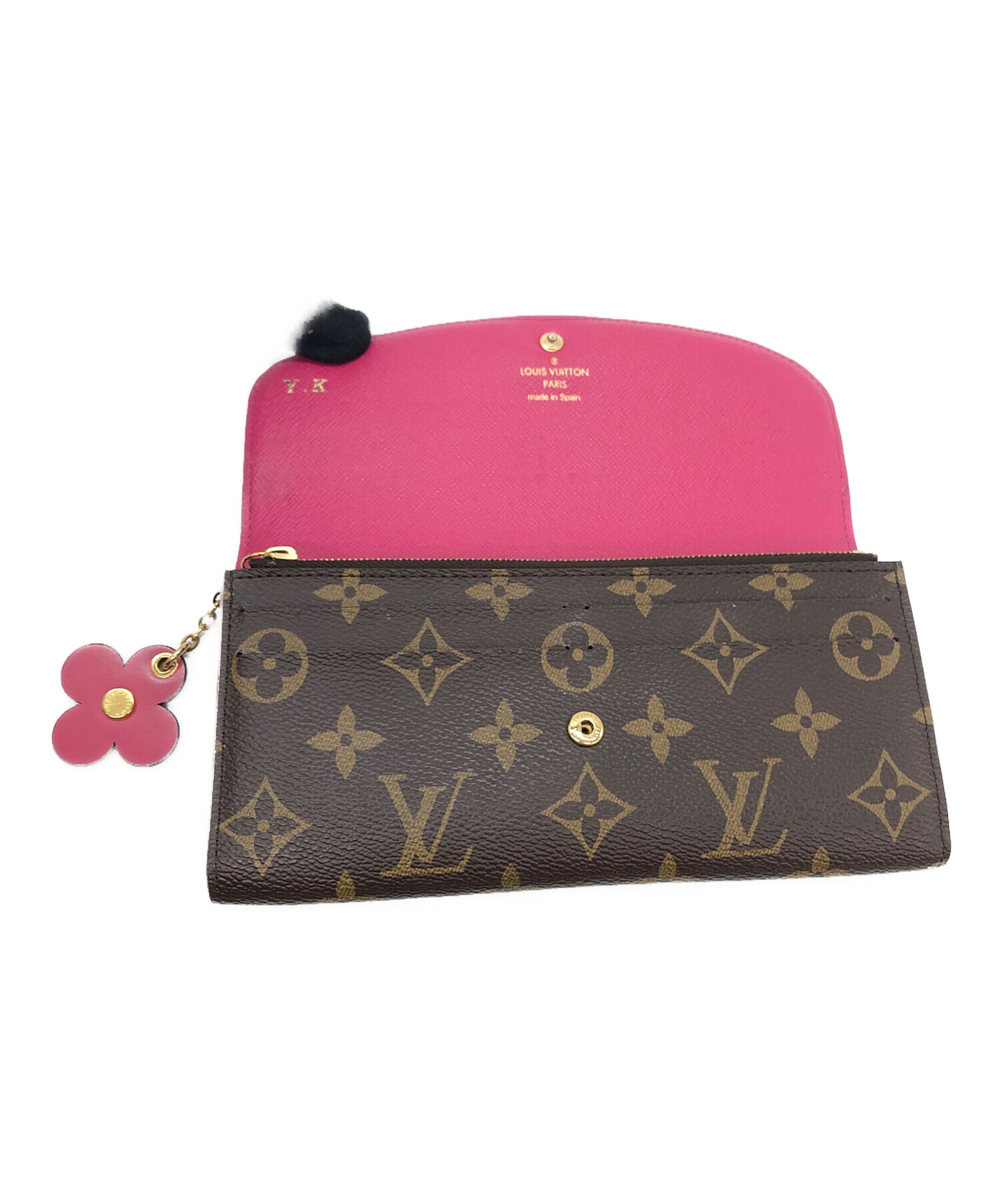 ルイヴィトン LOUIS VUITTON 長財布 M62941 ポルトフォイユ・エミリー 