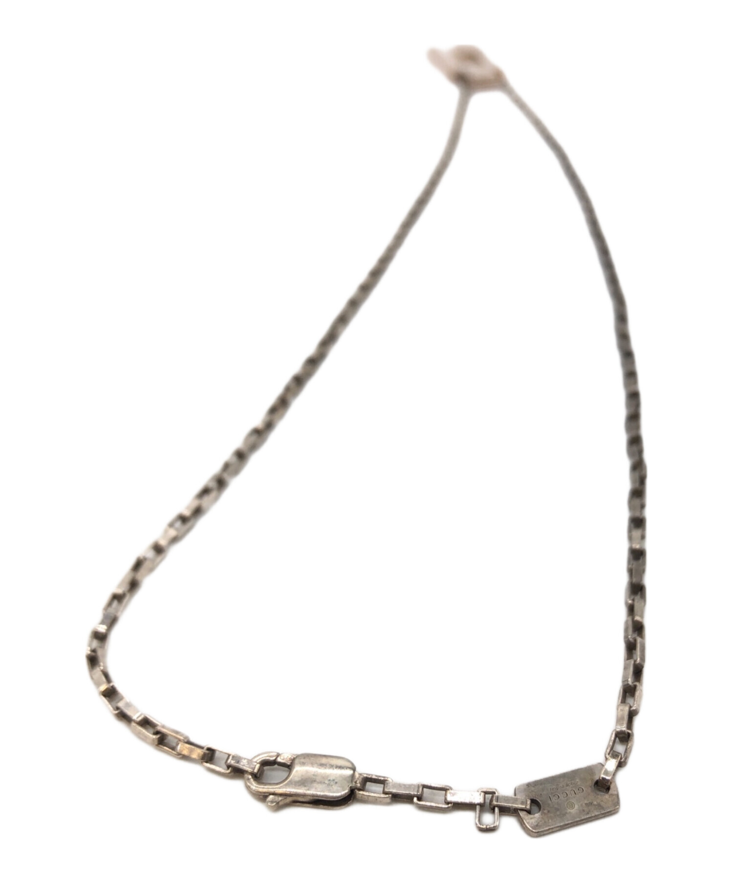 中古・古着通販】GUCCI (グッチ) ネックレス シルバー｜ブランド・古着 