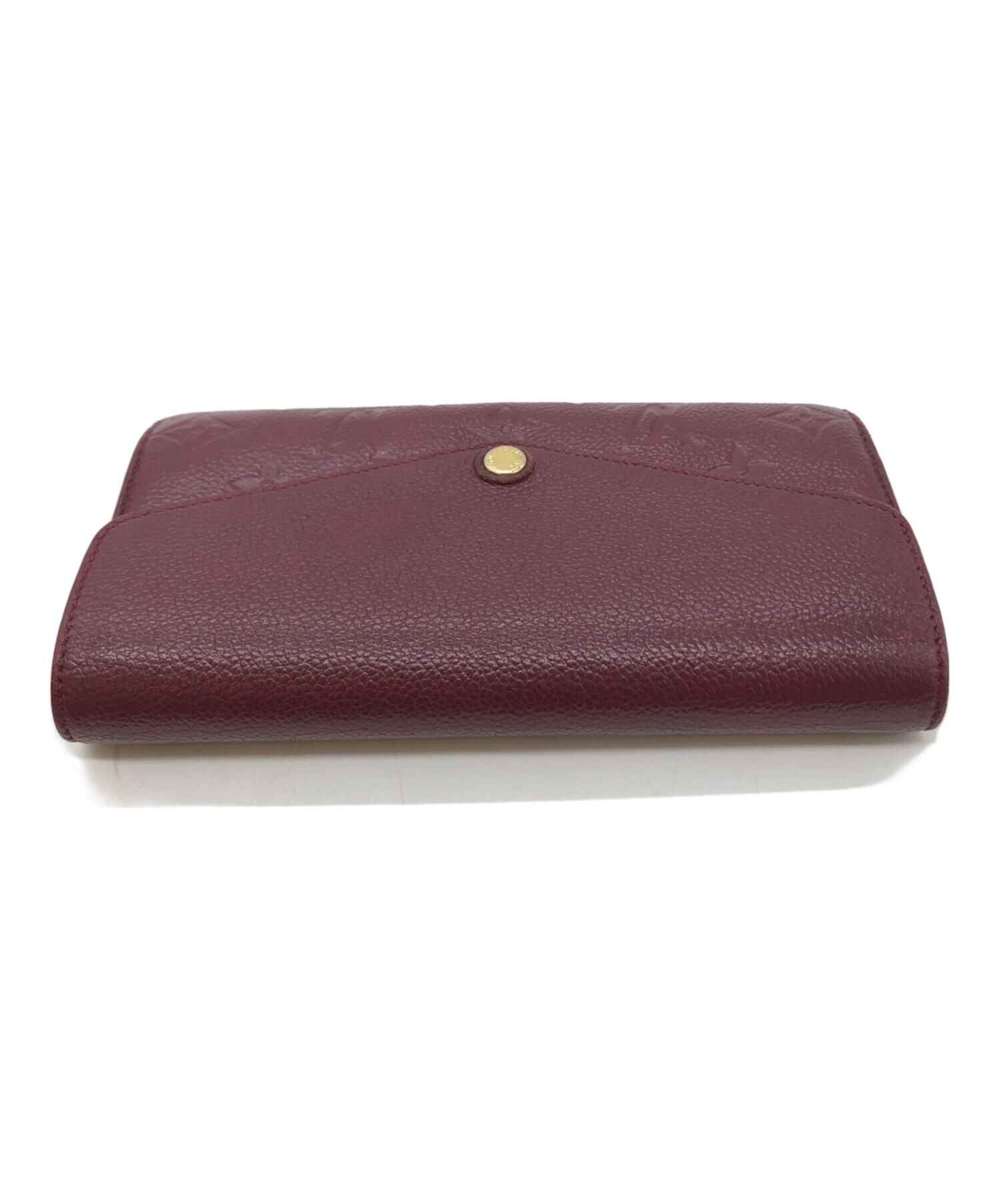 中古・古着通販】LOUIS VUITTON (ルイ ヴィトン) 長財布 レッド